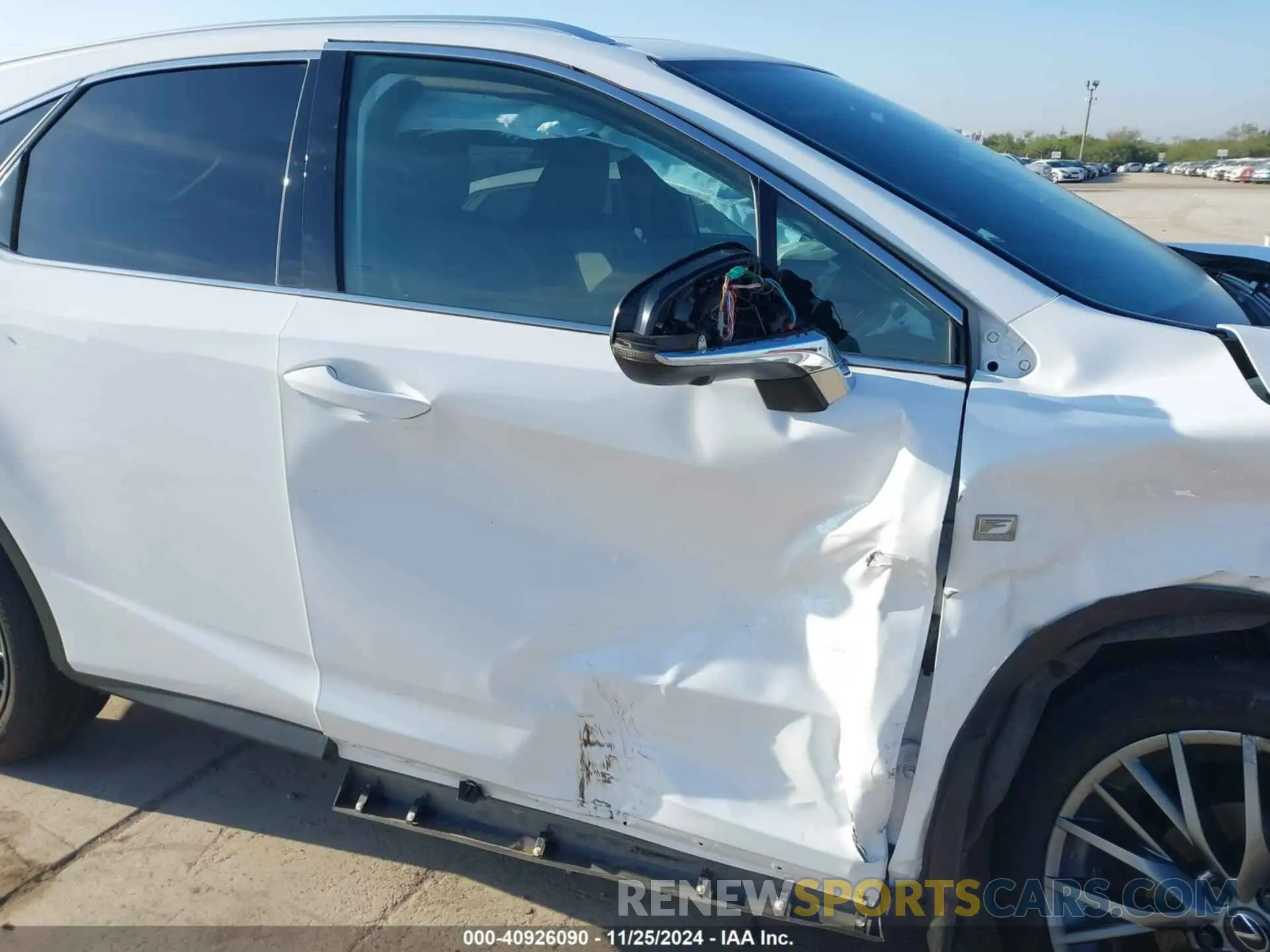 19 Photograph of a damaged car 2T2YZMDAXNC361022 LEXUS RX 350 2022