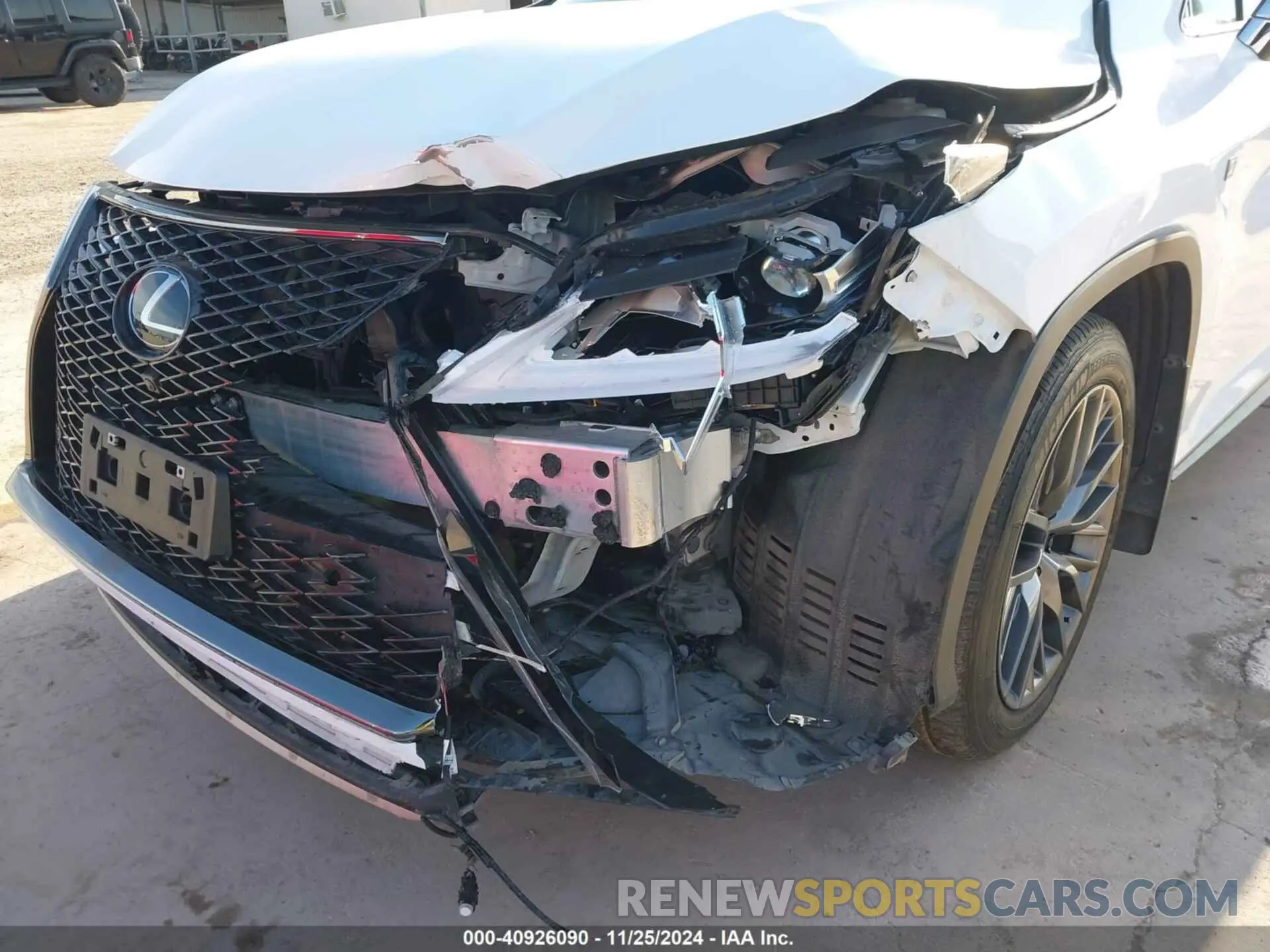 21 Photograph of a damaged car 2T2YZMDAXNC361022 LEXUS RX 350 2022