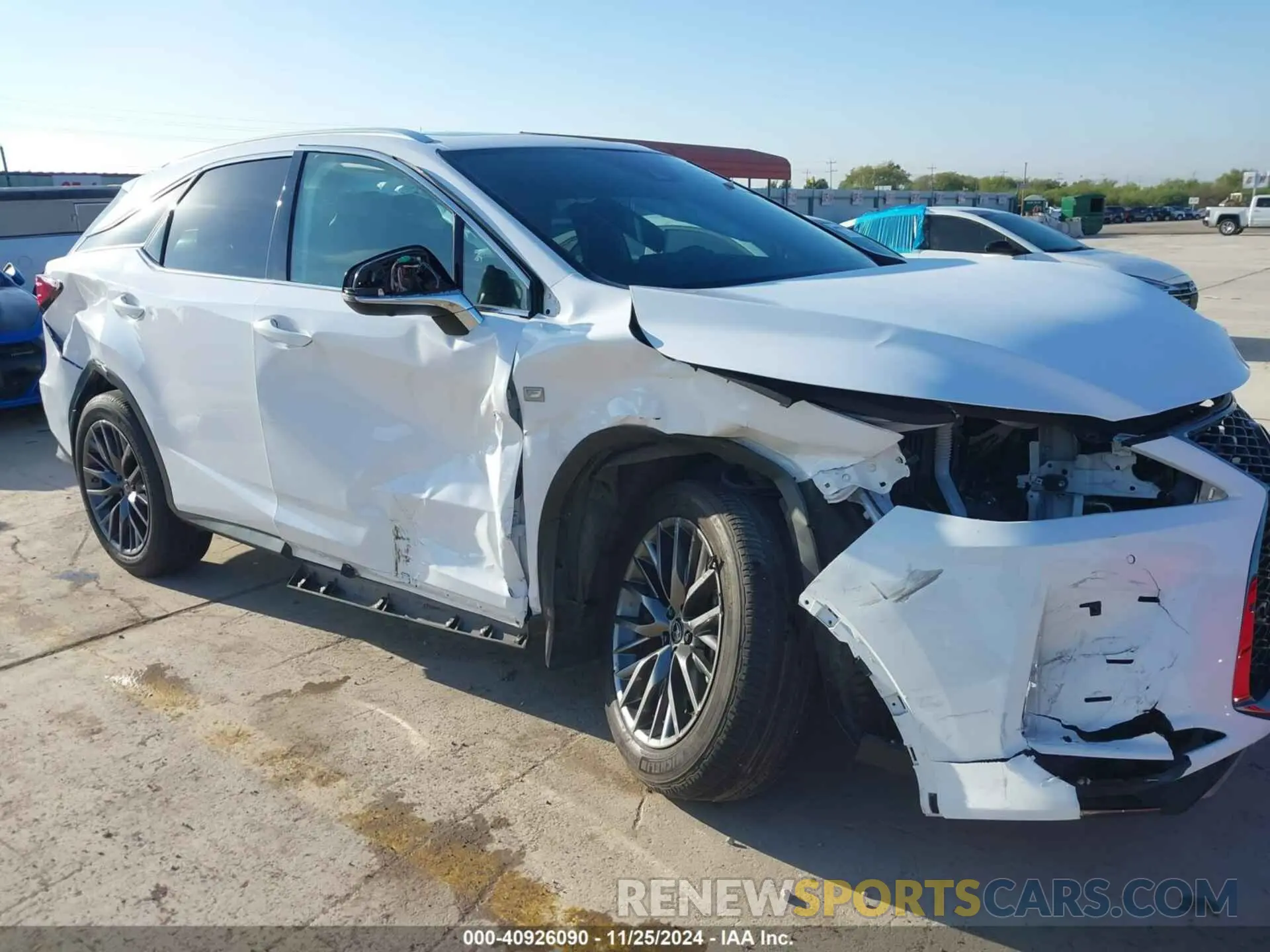 6 Photograph of a damaged car 2T2YZMDAXNC361022 LEXUS RX 350 2022
