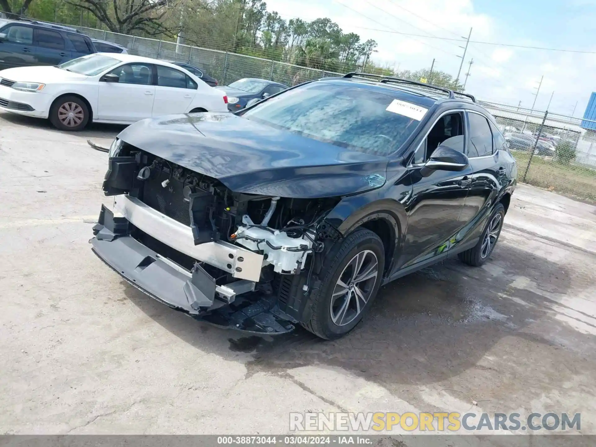 2 Photograph of a damaged car 2T2BAMBA3PC003683 LEXUS RX 350 2023