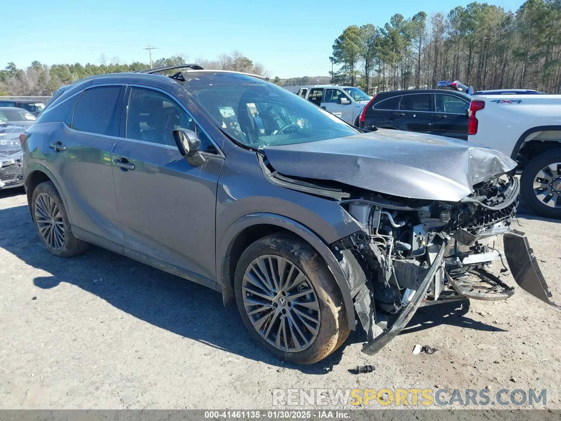 1 Photograph of a damaged car 2T2BAMBA5PC021439 LEXUS RX 350 2023