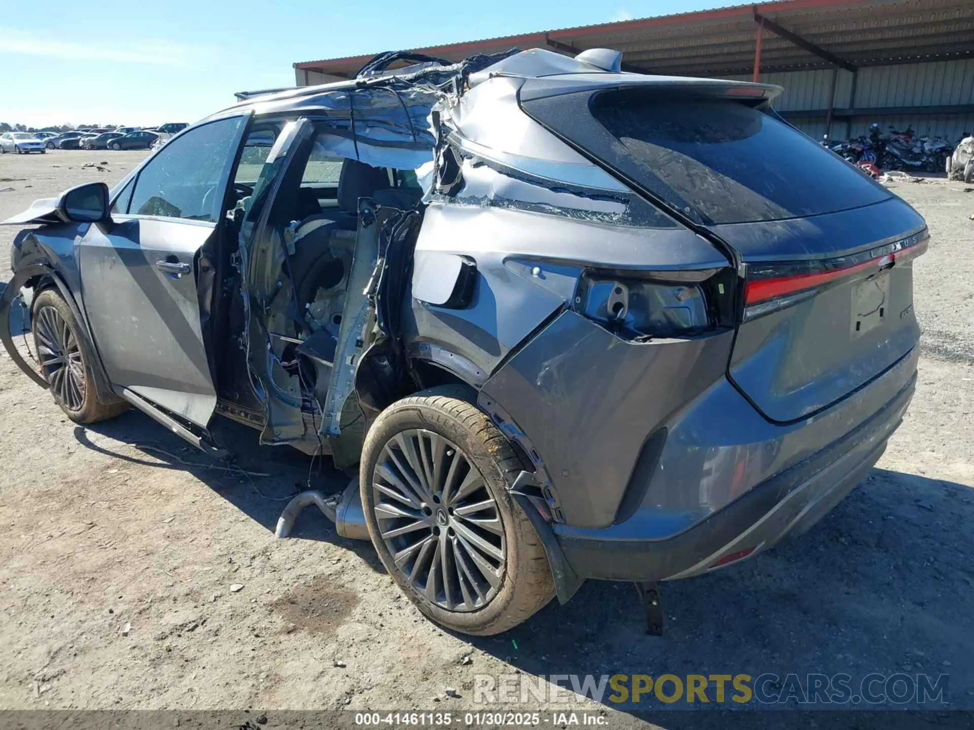 3 Photograph of a damaged car 2T2BAMBA5PC021439 LEXUS RX 350 2023