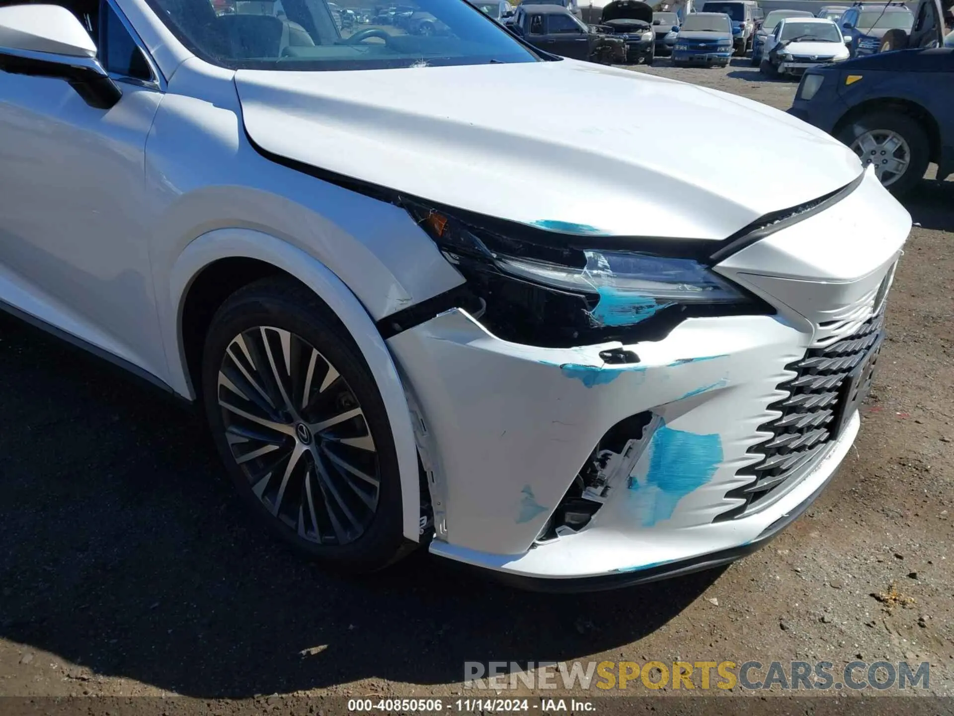17 Photograph of a damaged car 2T2BAMBA7PC007963 LEXUS RX 350 2023