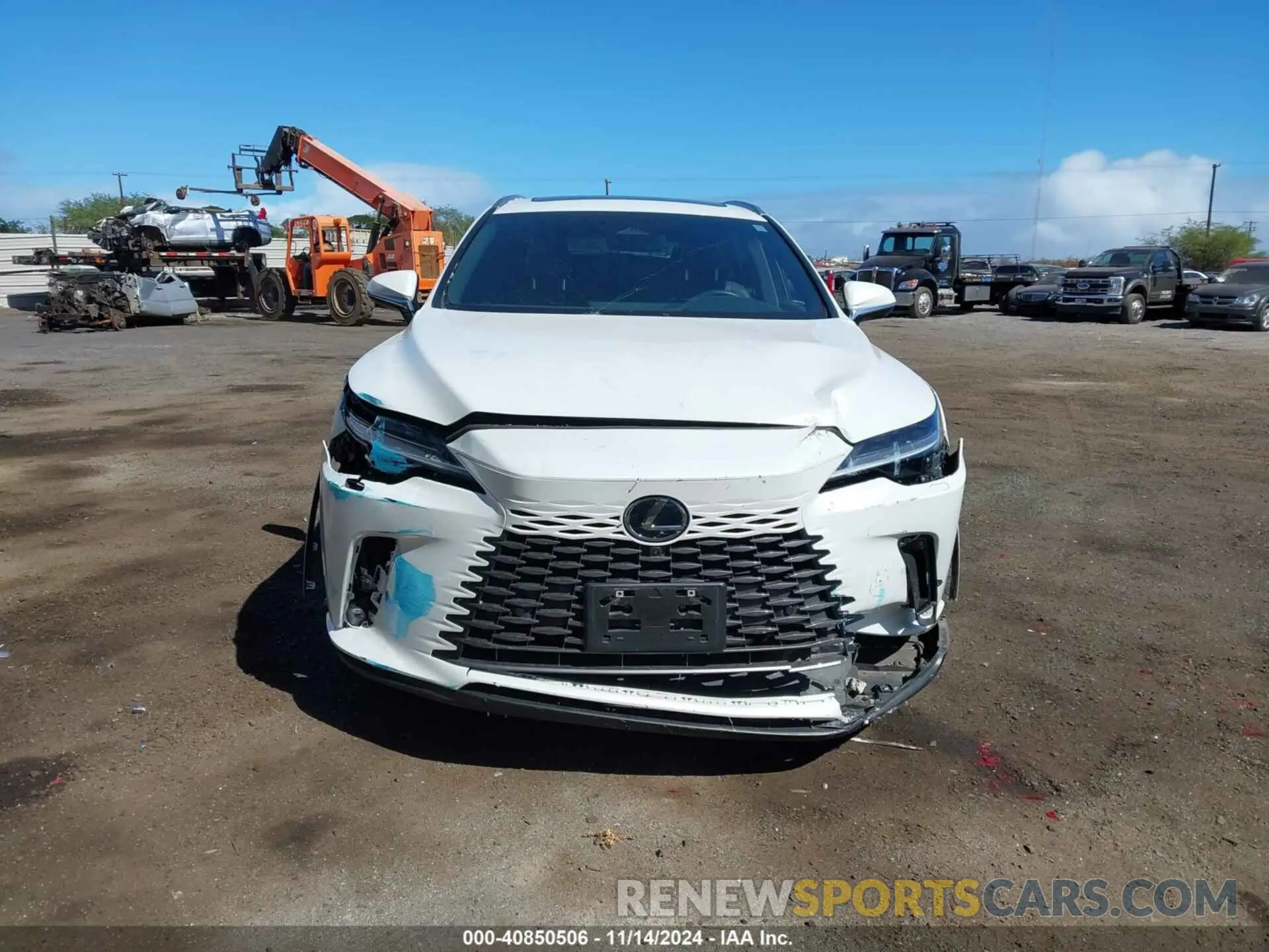 6 Photograph of a damaged car 2T2BAMBA7PC007963 LEXUS RX 350 2023