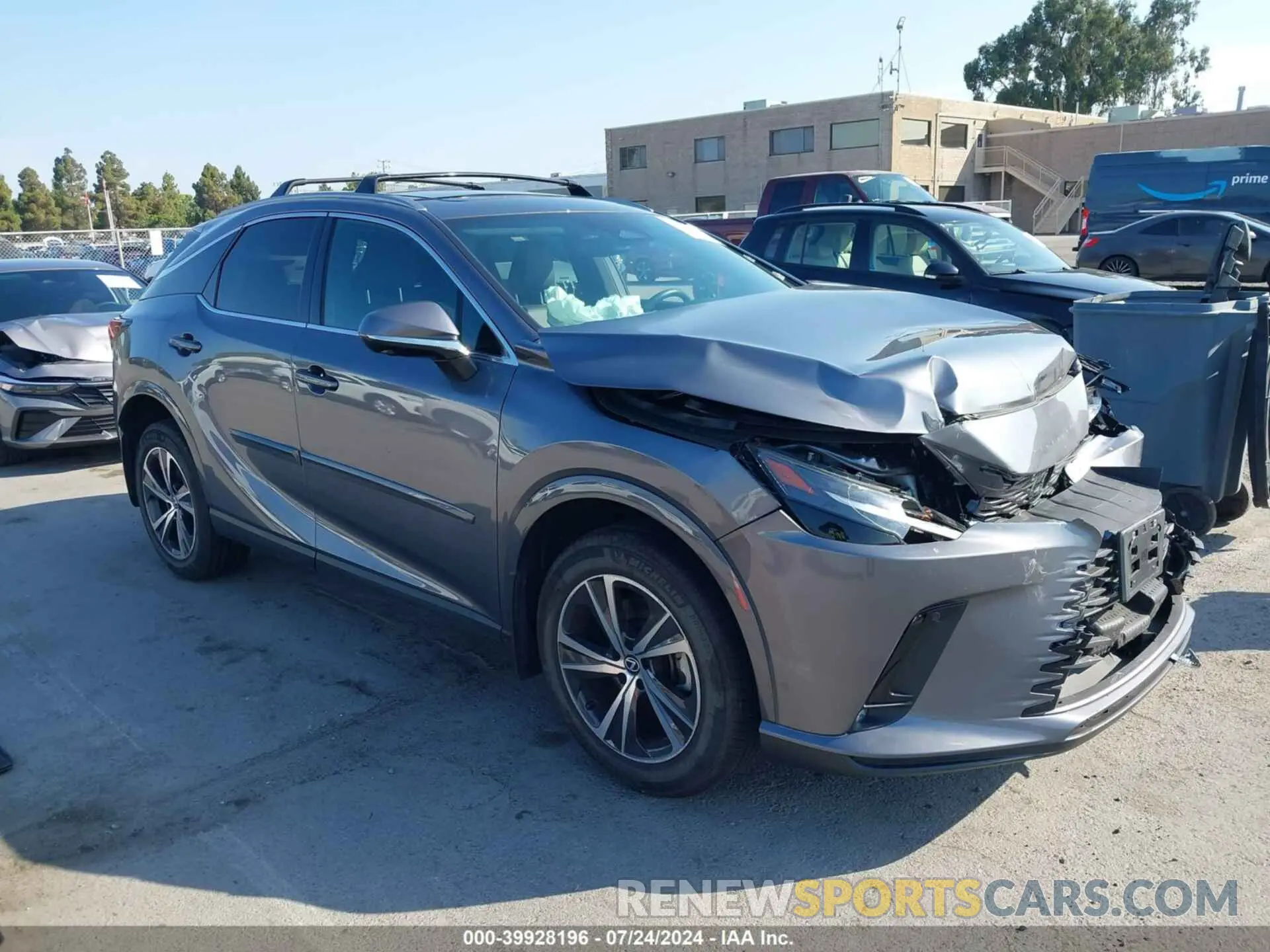 1 Photograph of a damaged car 2T2BAMBA8PC014615 LEXUS RX 350 2023