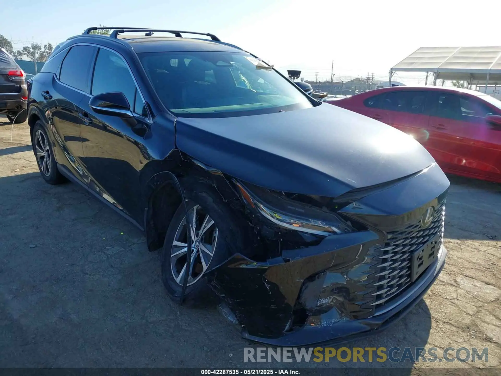 1 Photograph of a damaged car 2T2BAMBAXPC005107 LEXUS RX 350 2023