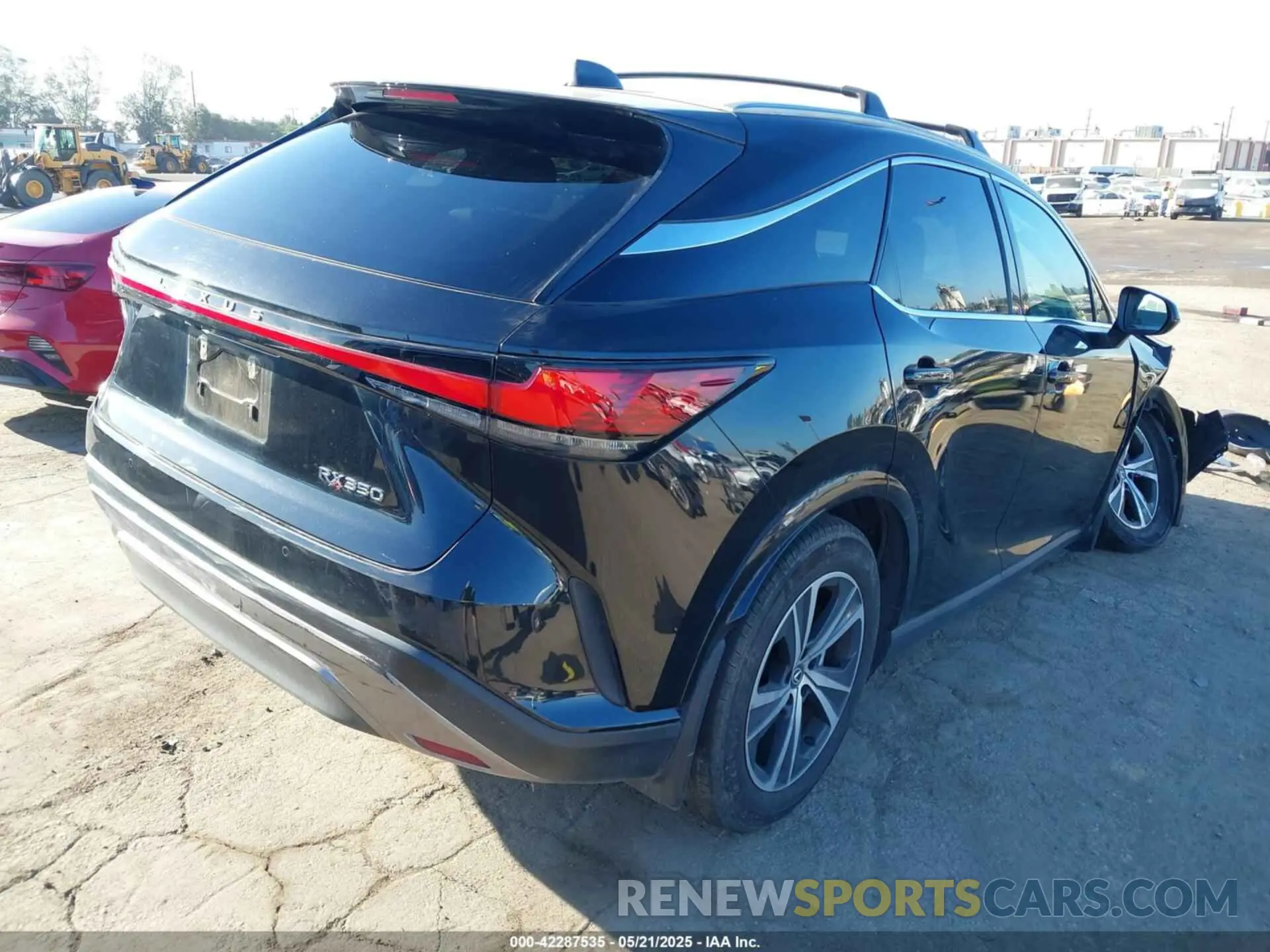 4 Photograph of a damaged car 2T2BAMBAXPC005107 LEXUS RX 350 2023