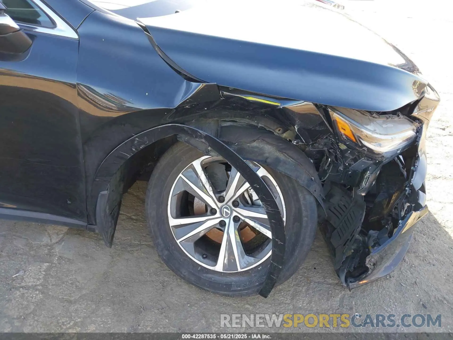 6 Photograph of a damaged car 2T2BAMBAXPC005107 LEXUS RX 350 2023