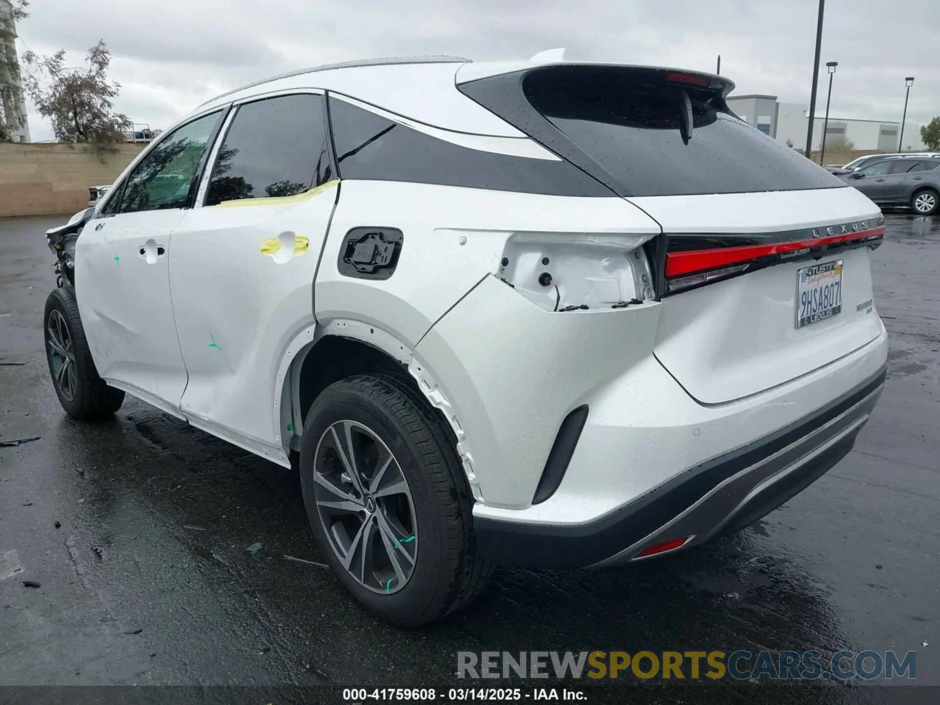 3 Photograph of a damaged car 2T2BAMCA0PC034324 LEXUS RX 350 2023