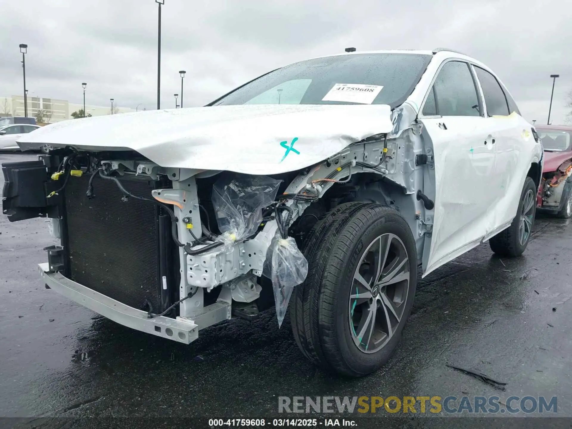 6 Photograph of a damaged car 2T2BAMCA0PC034324 LEXUS RX 350 2023