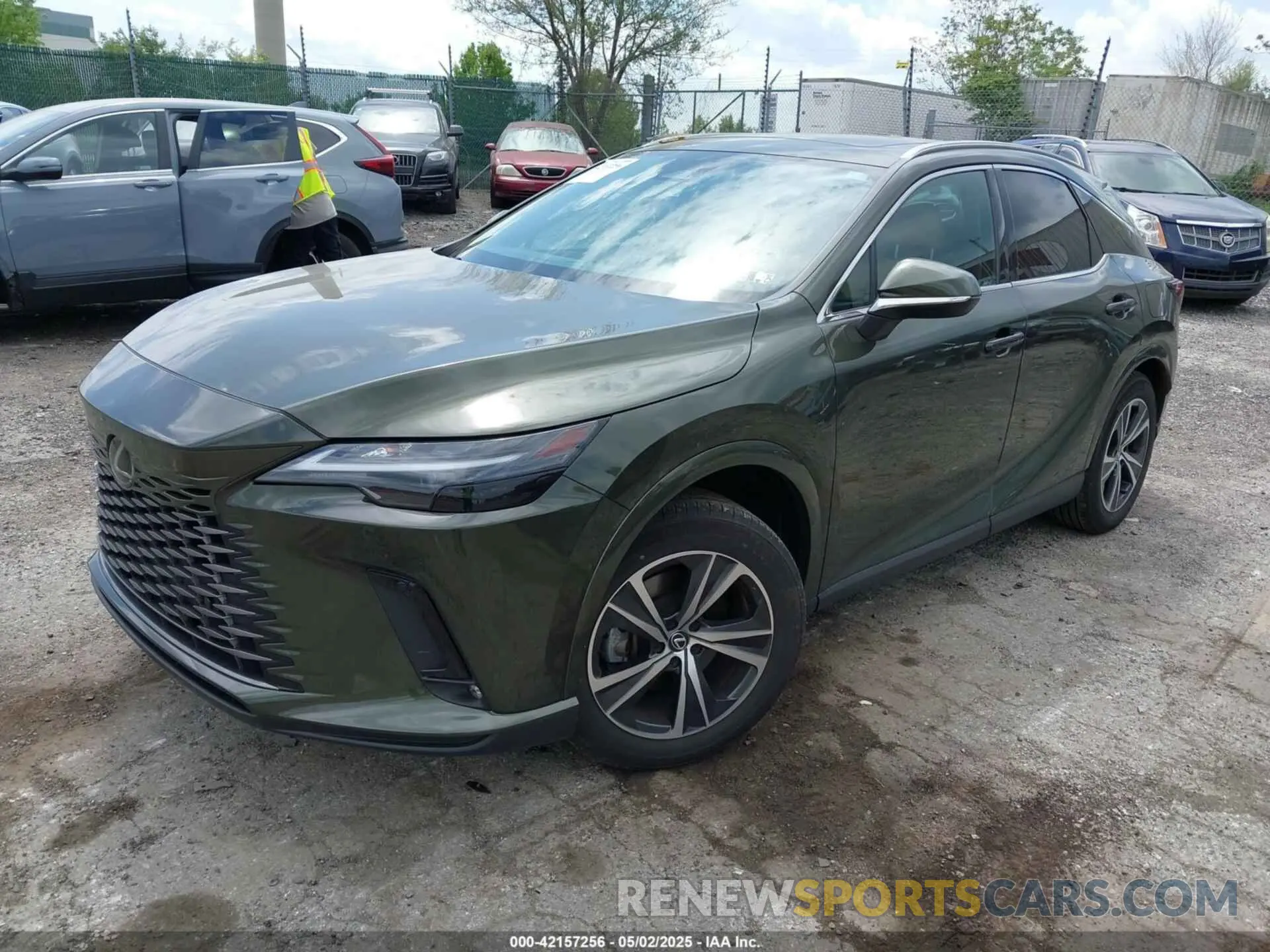 2 Photograph of a damaged car 2T2BAMCA0PC037272 LEXUS RX 350 2023