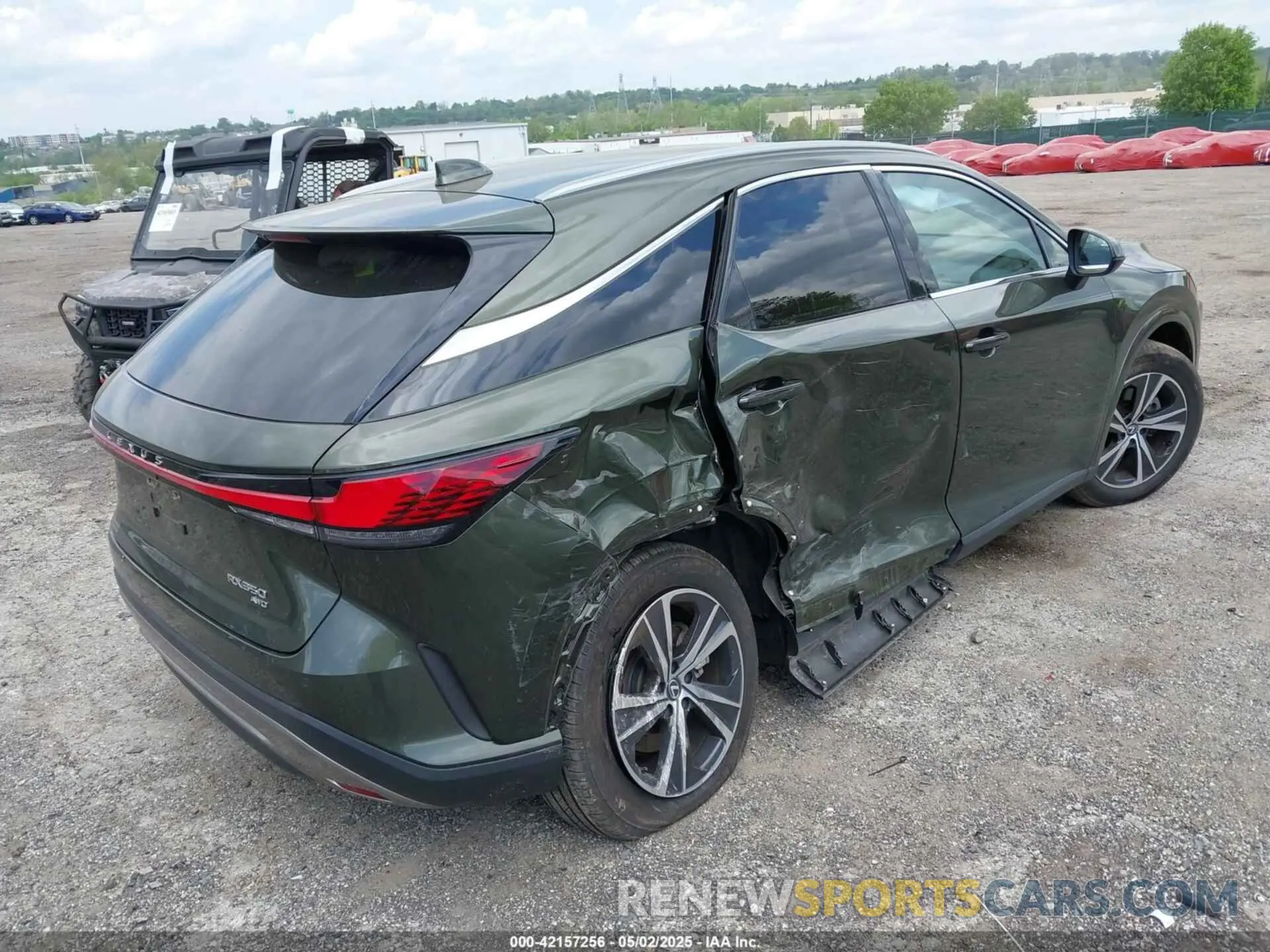 4 Photograph of a damaged car 2T2BAMCA0PC037272 LEXUS RX 350 2023