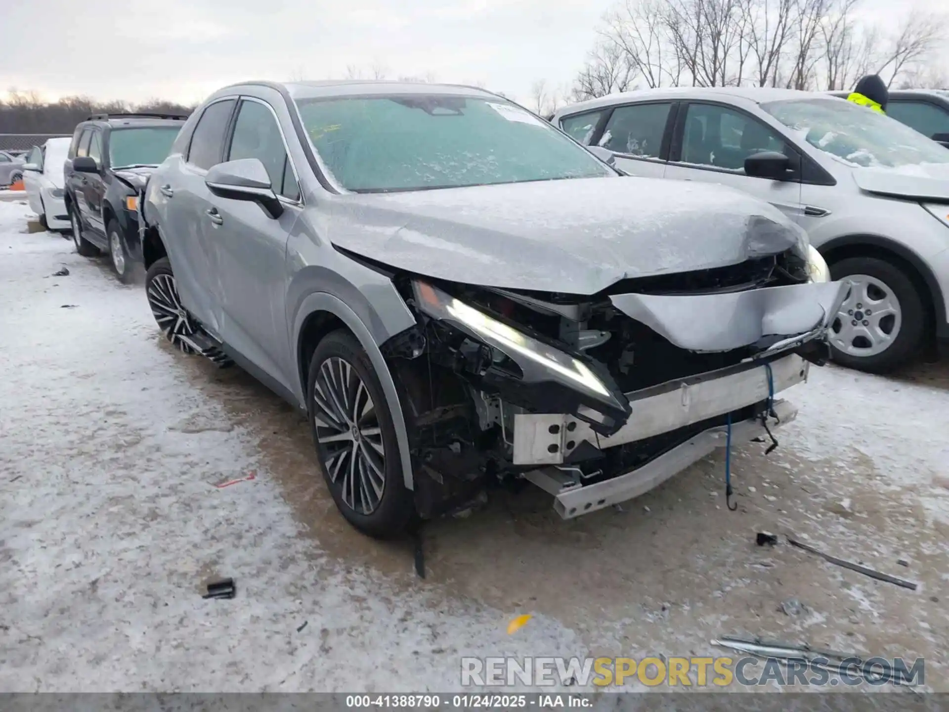 1 Photograph of a damaged car 2T2BAMCA2PC009022 LEXUS RX 350 2023