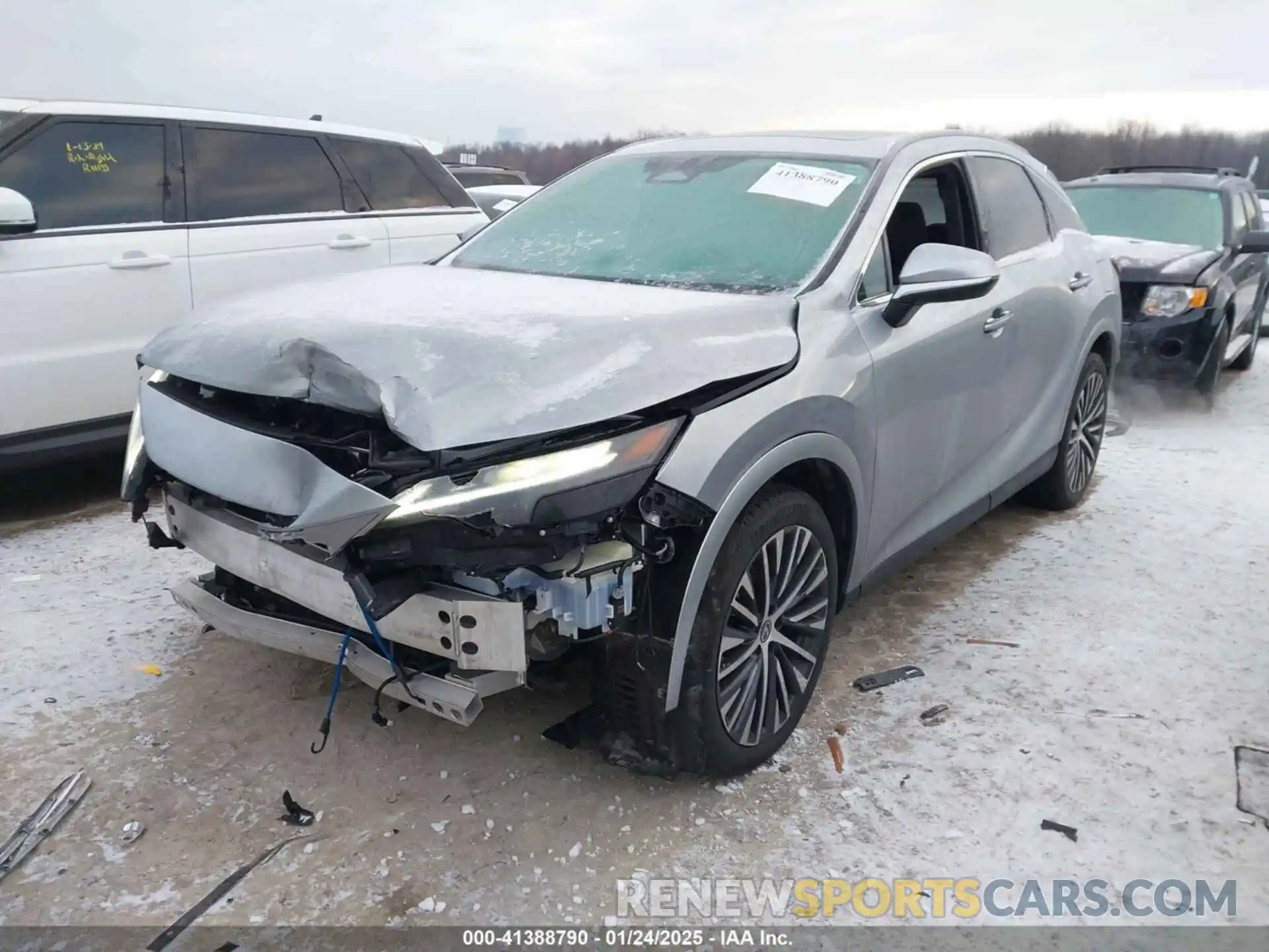 2 Photograph of a damaged car 2T2BAMCA2PC009022 LEXUS RX 350 2023