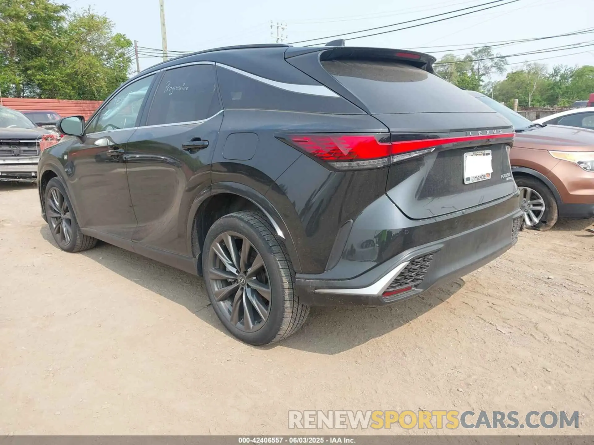 3 Photograph of a damaged car 2T2BAMCA3PC019333 LEXUS RX 350 2023