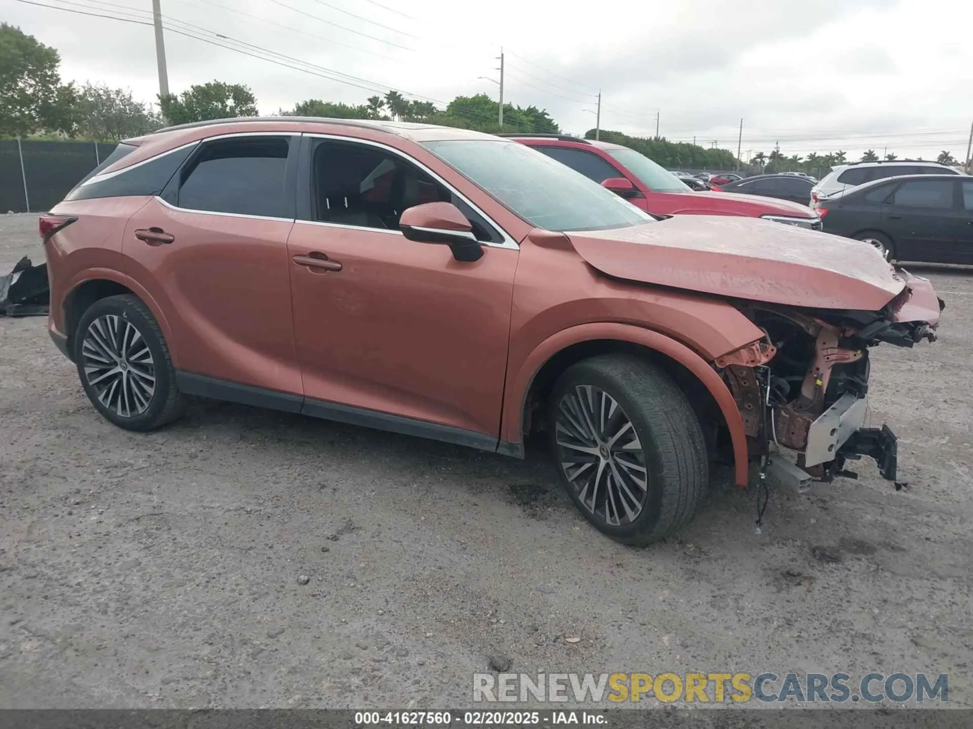 1 Photograph of a damaged car 2T2BAMCA4PC017350 LEXUS RX 350 2023