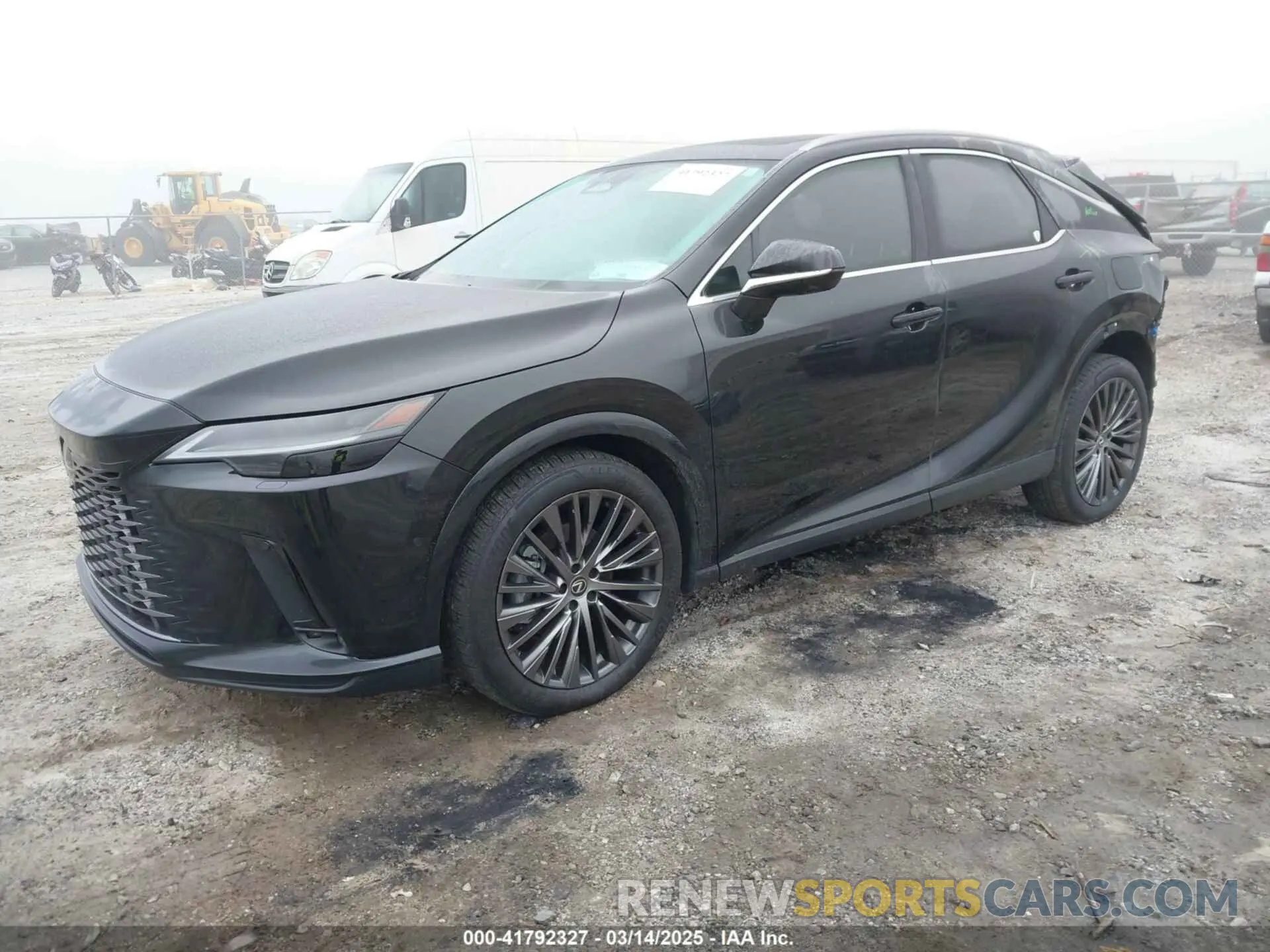 2 Photograph of a damaged car 2T2BAMCA4PC037694 LEXUS RX 350 2023