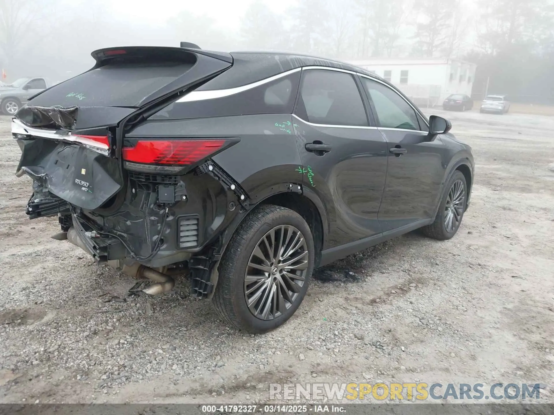 4 Photograph of a damaged car 2T2BAMCA4PC037694 LEXUS RX 350 2023