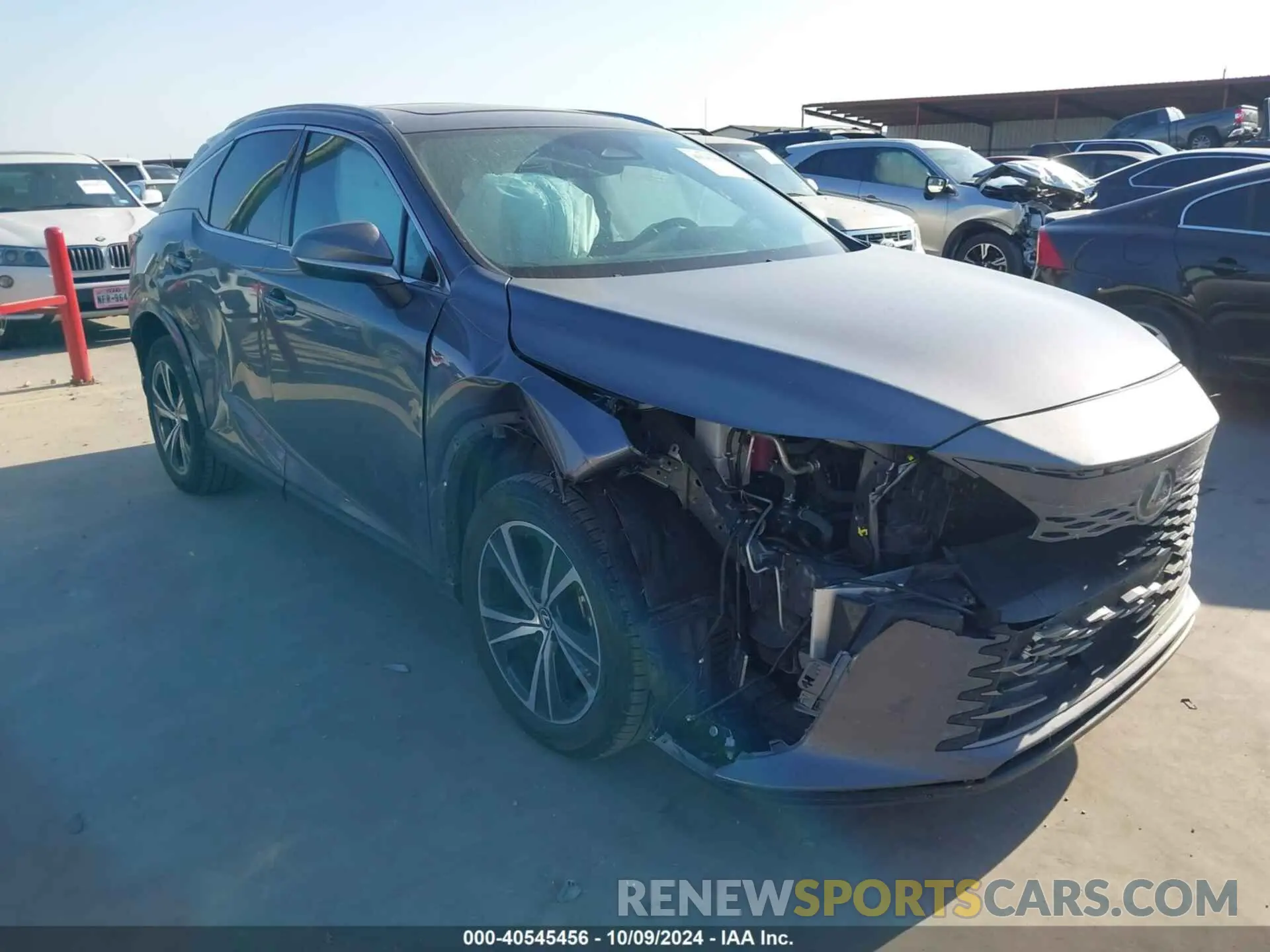 1 Photograph of a damaged car 2T2BAMCA5PC028695 LEXUS RX 350 2023