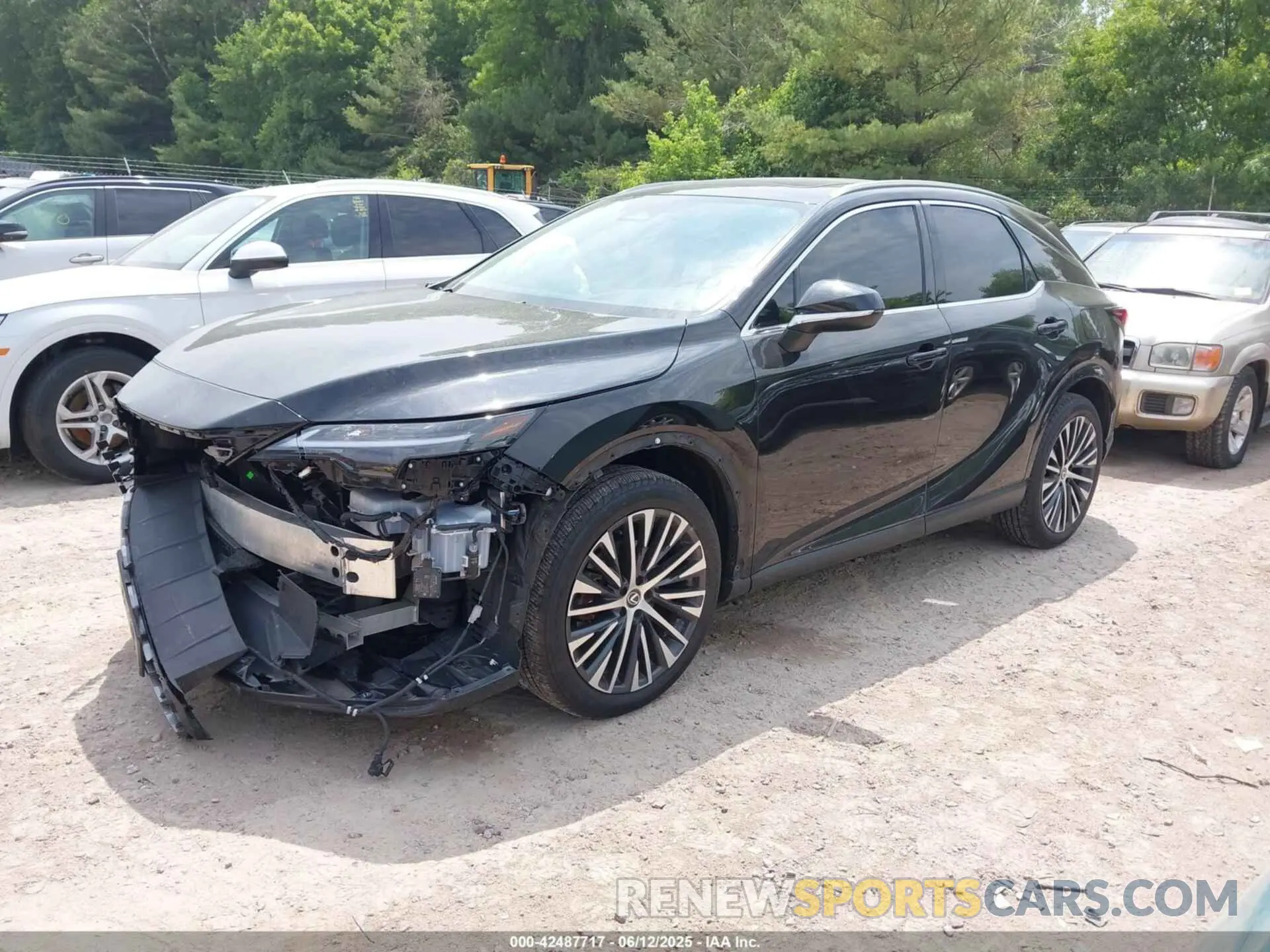 2 Photograph of a damaged car 2T2BAMCA6PC021707 LEXUS RX 350 2023