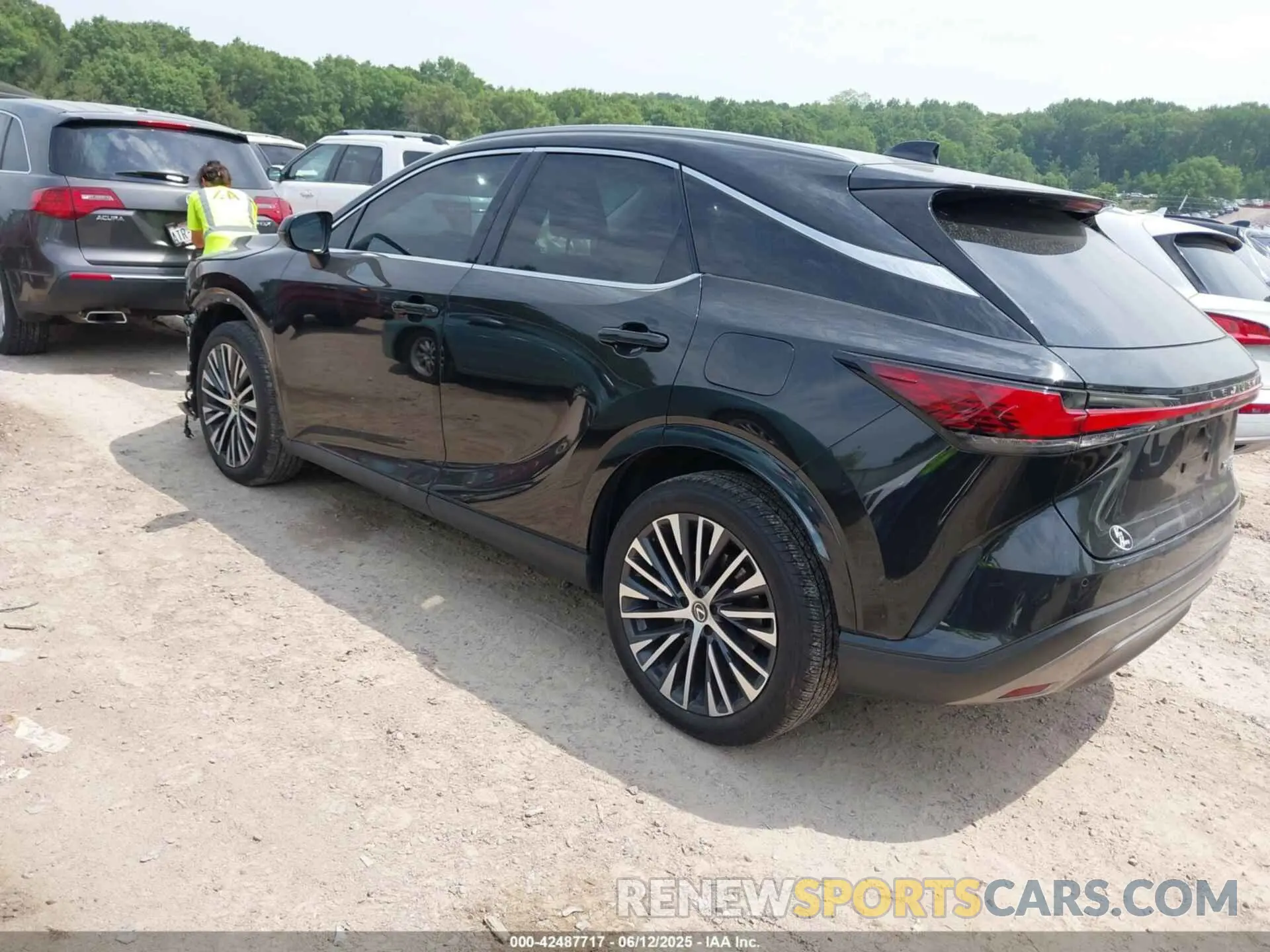 3 Photograph of a damaged car 2T2BAMCA6PC021707 LEXUS RX 350 2023