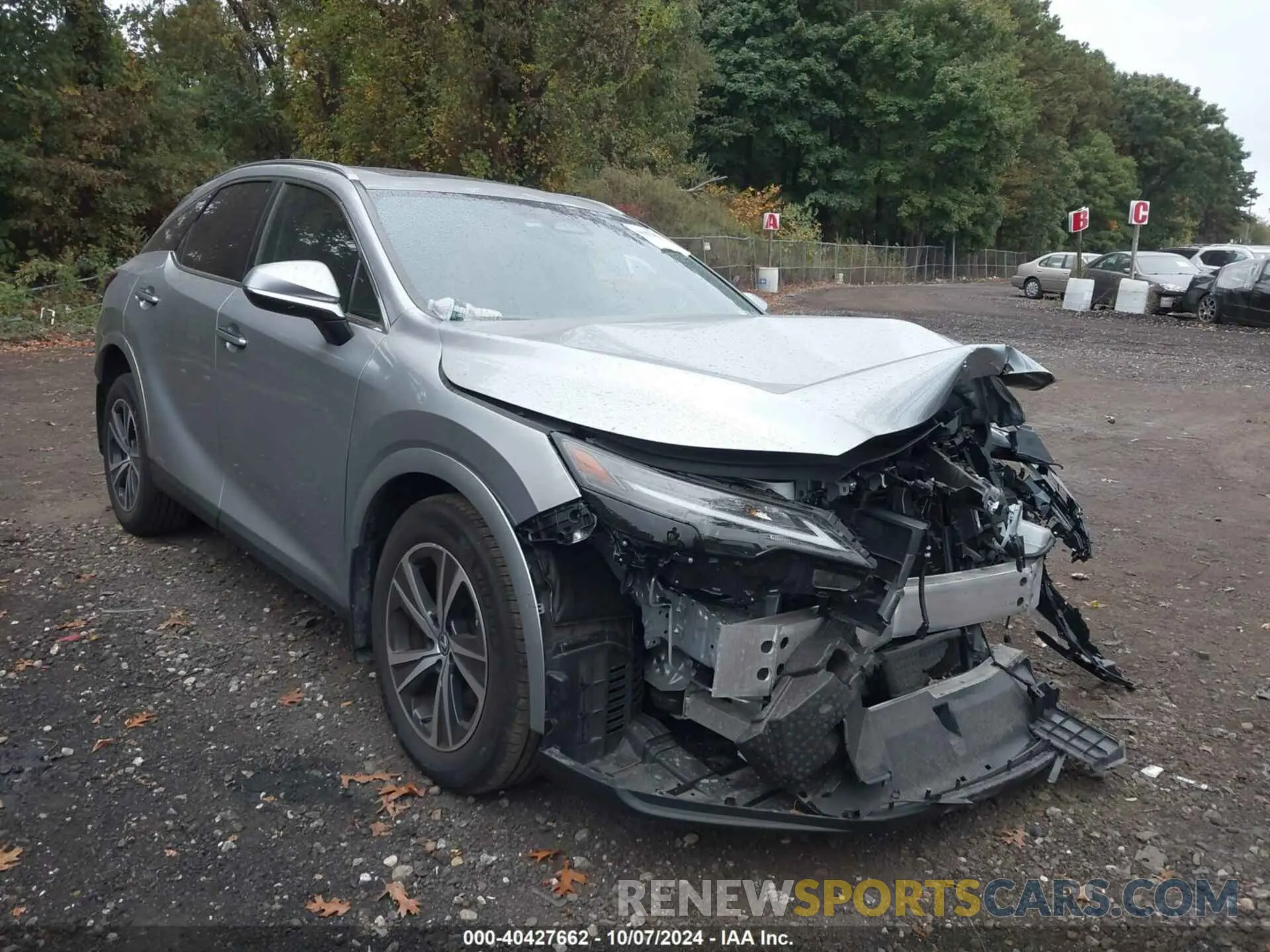 1 Photograph of a damaged car 2T2BAMCA7PC033042 LEXUS RX 350 2023