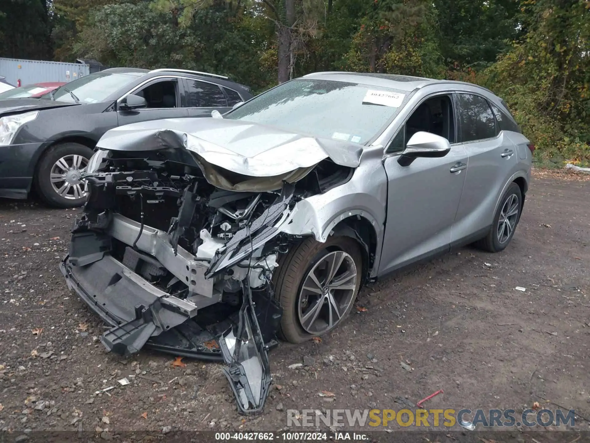 2 Photograph of a damaged car 2T2BAMCA7PC033042 LEXUS RX 350 2023