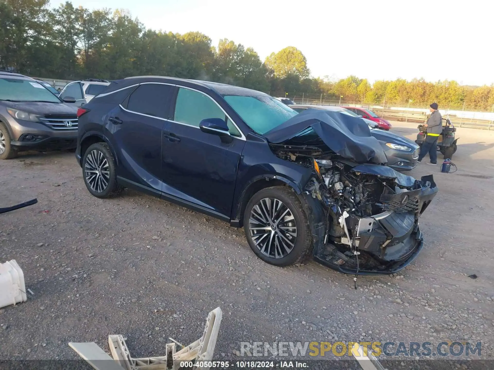1 Photograph of a damaged car 2T2BAMCA8PC011213 LEXUS RX 350 2023
