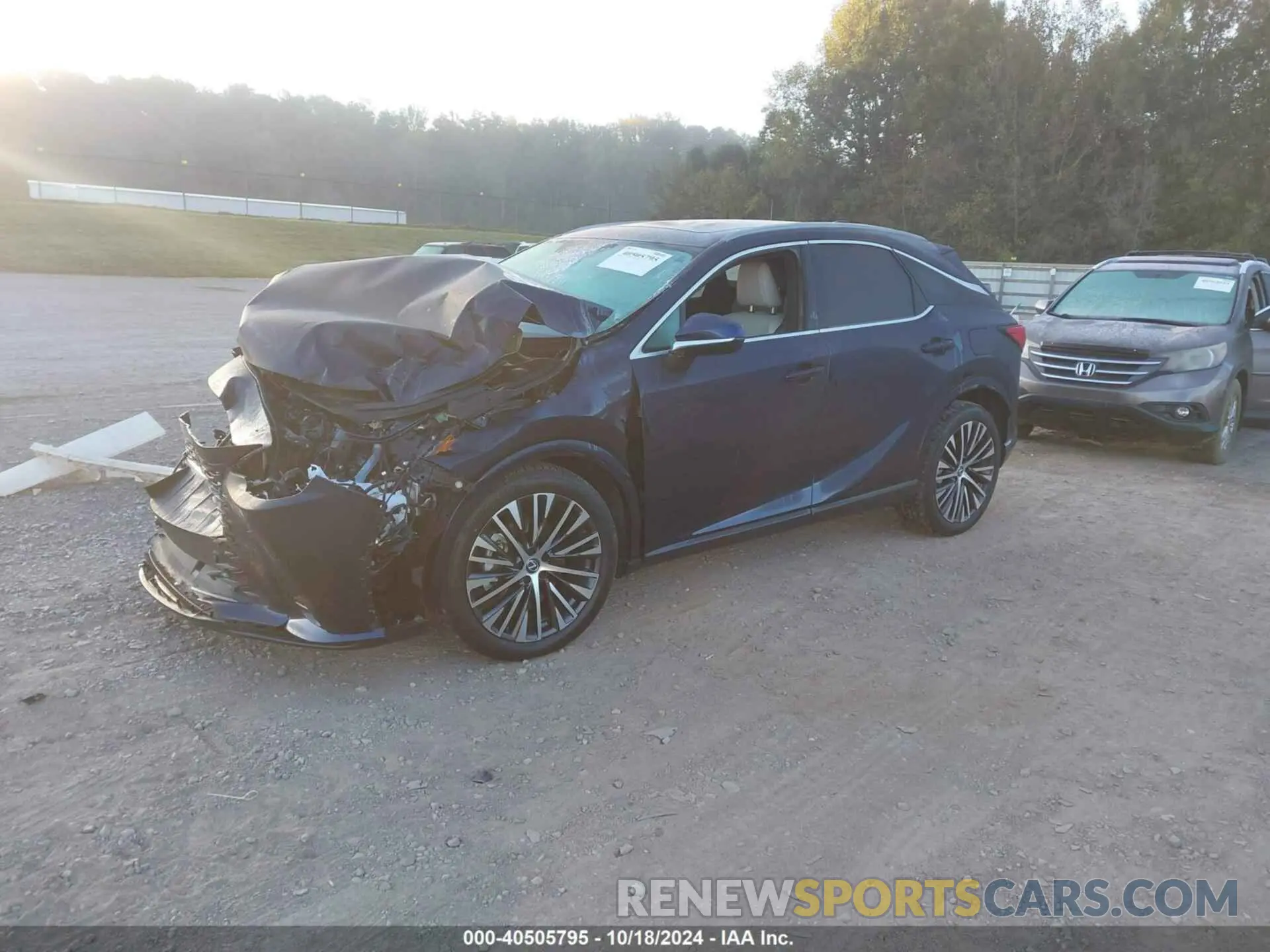 2 Photograph of a damaged car 2T2BAMCA8PC011213 LEXUS RX 350 2023