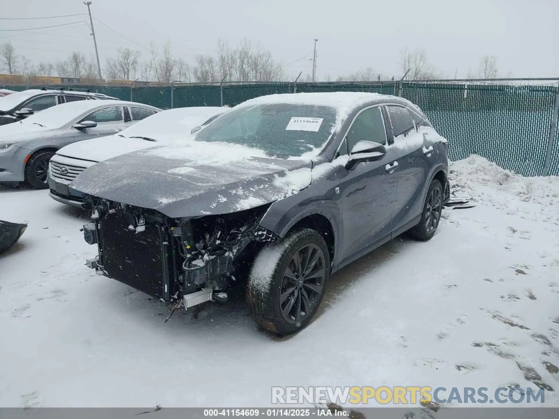 2 Photograph of a damaged car 2T2BAMCA8PC026214 LEXUS RX 350 2023