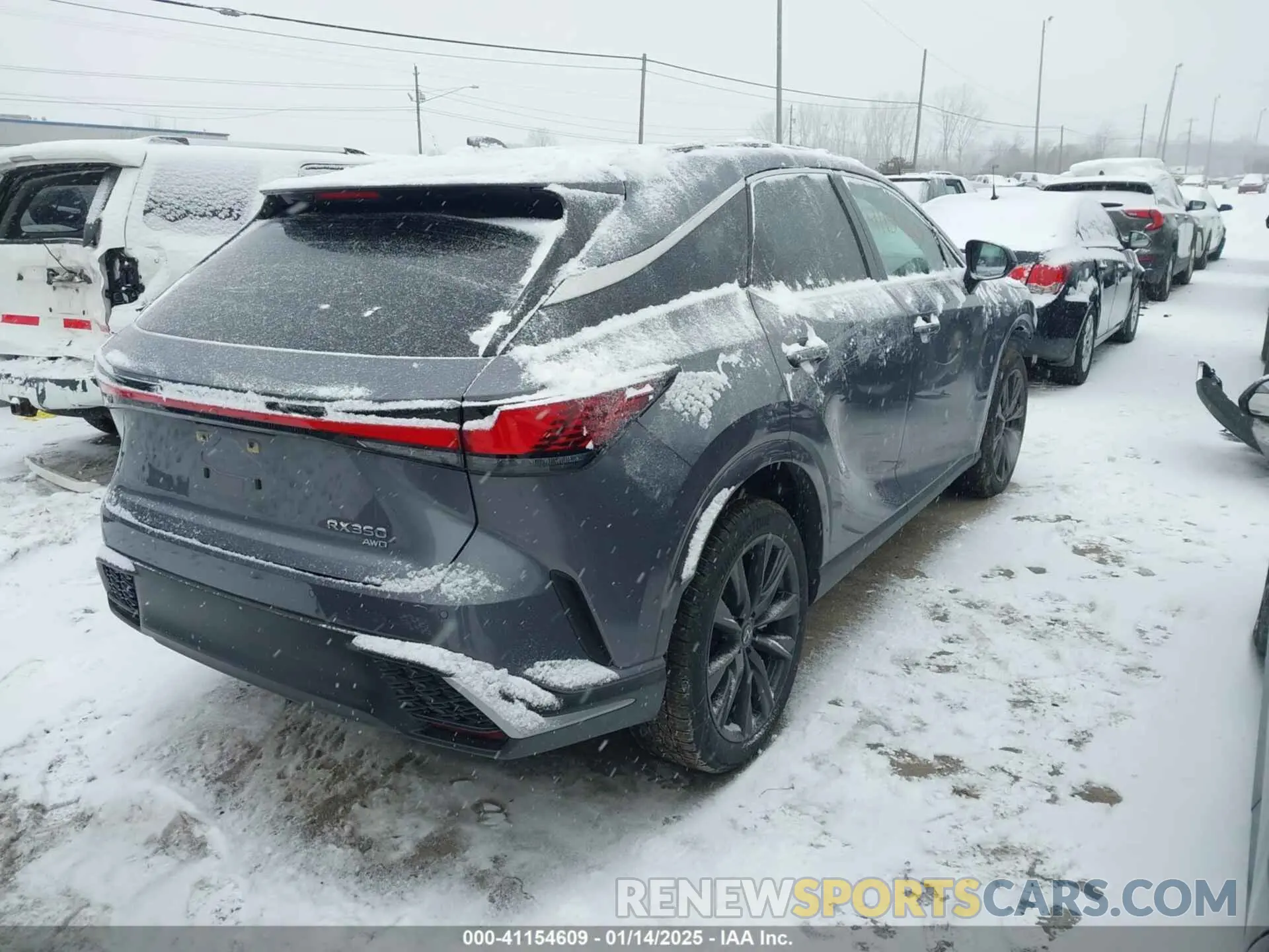 4 Photograph of a damaged car 2T2BAMCA8PC026214 LEXUS RX 350 2023