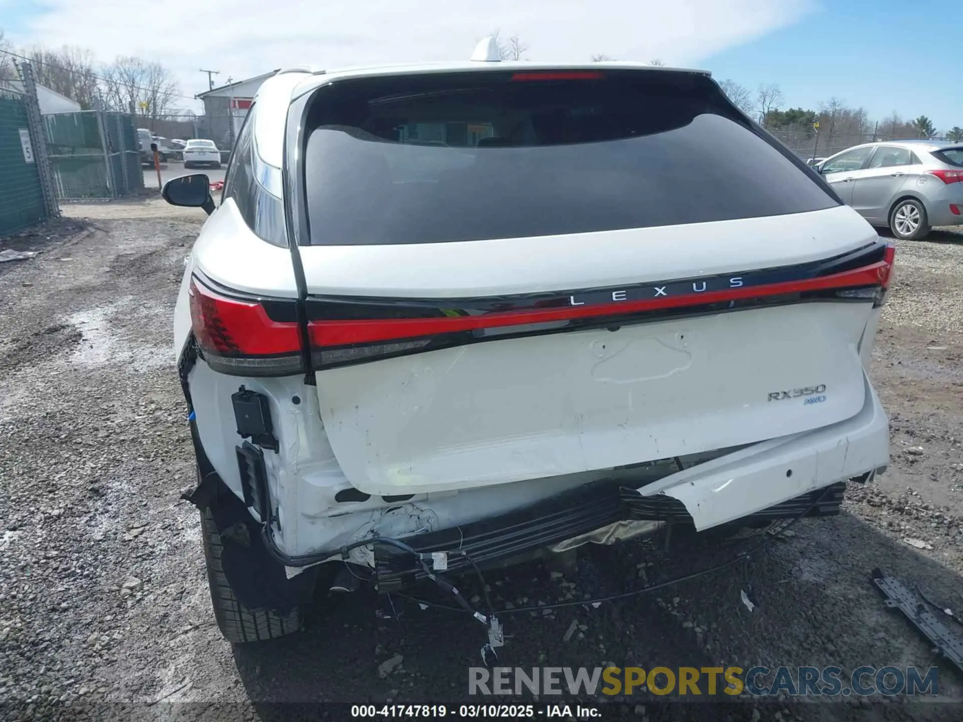 6 Photograph of a damaged car 2T2BAMCAXPC035688 LEXUS RX 350 2023