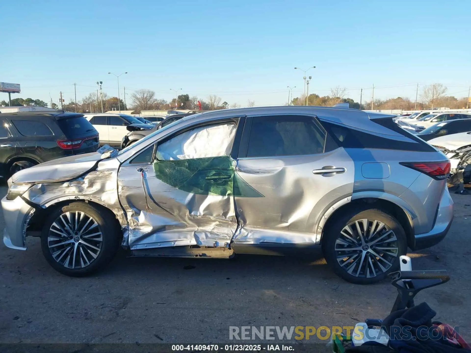 13 Photograph of a damaged car JTJCHMAA1P2000203 LEXUS RX 350 2023