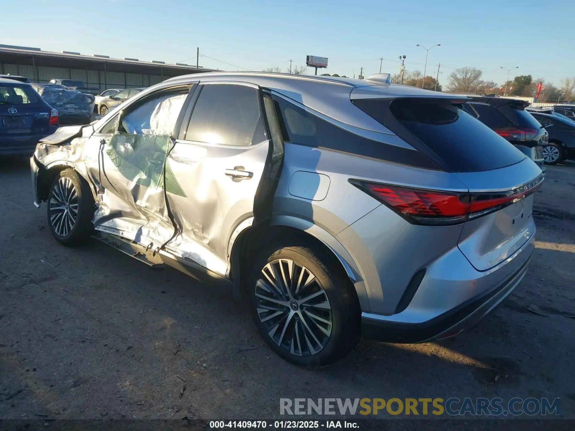 3 Photograph of a damaged car JTJCHMAA1P2000203 LEXUS RX 350 2023