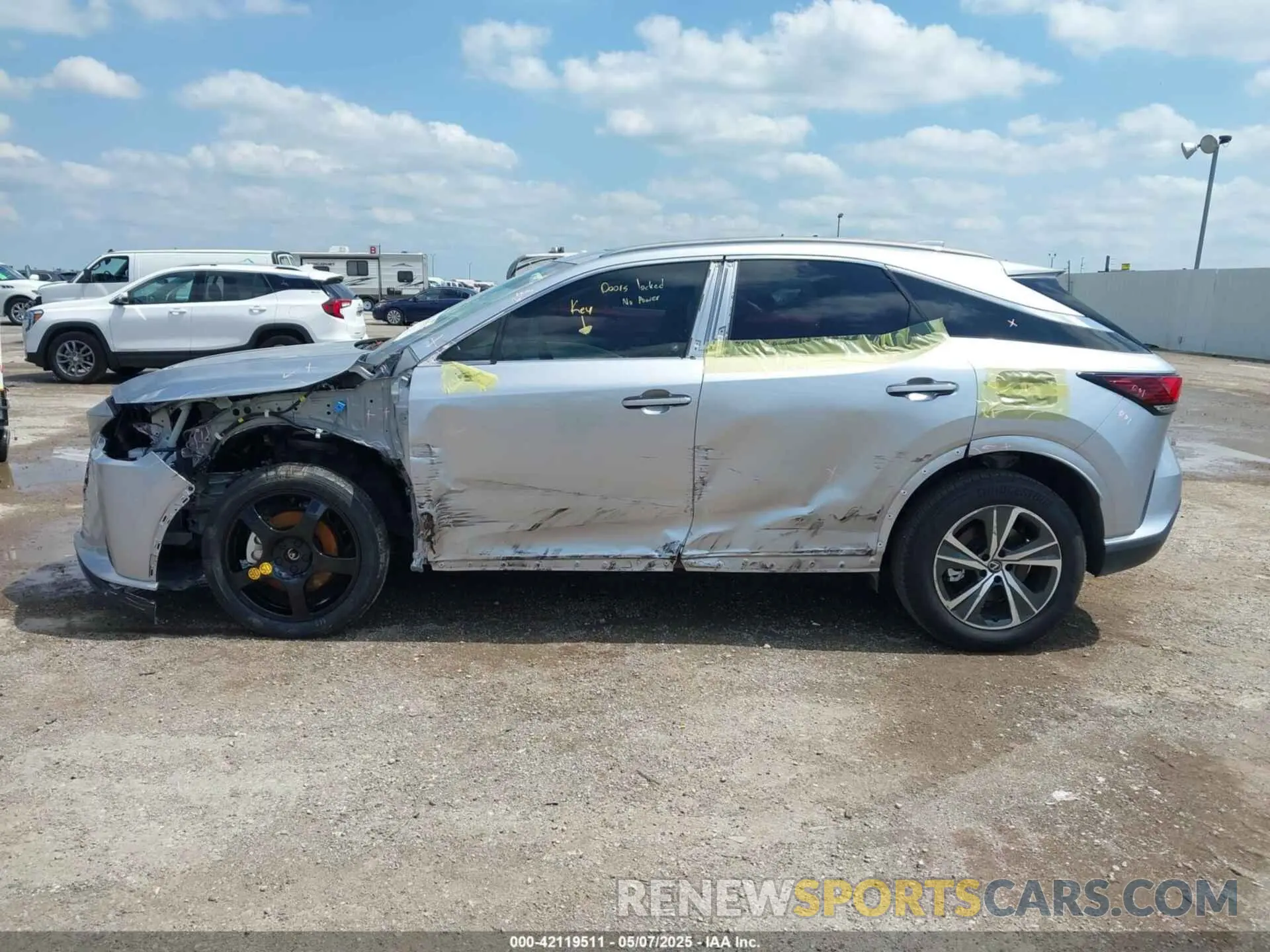 14 Photograph of a damaged car JTJCHMAA8P2000246 LEXUS RX 350 2023