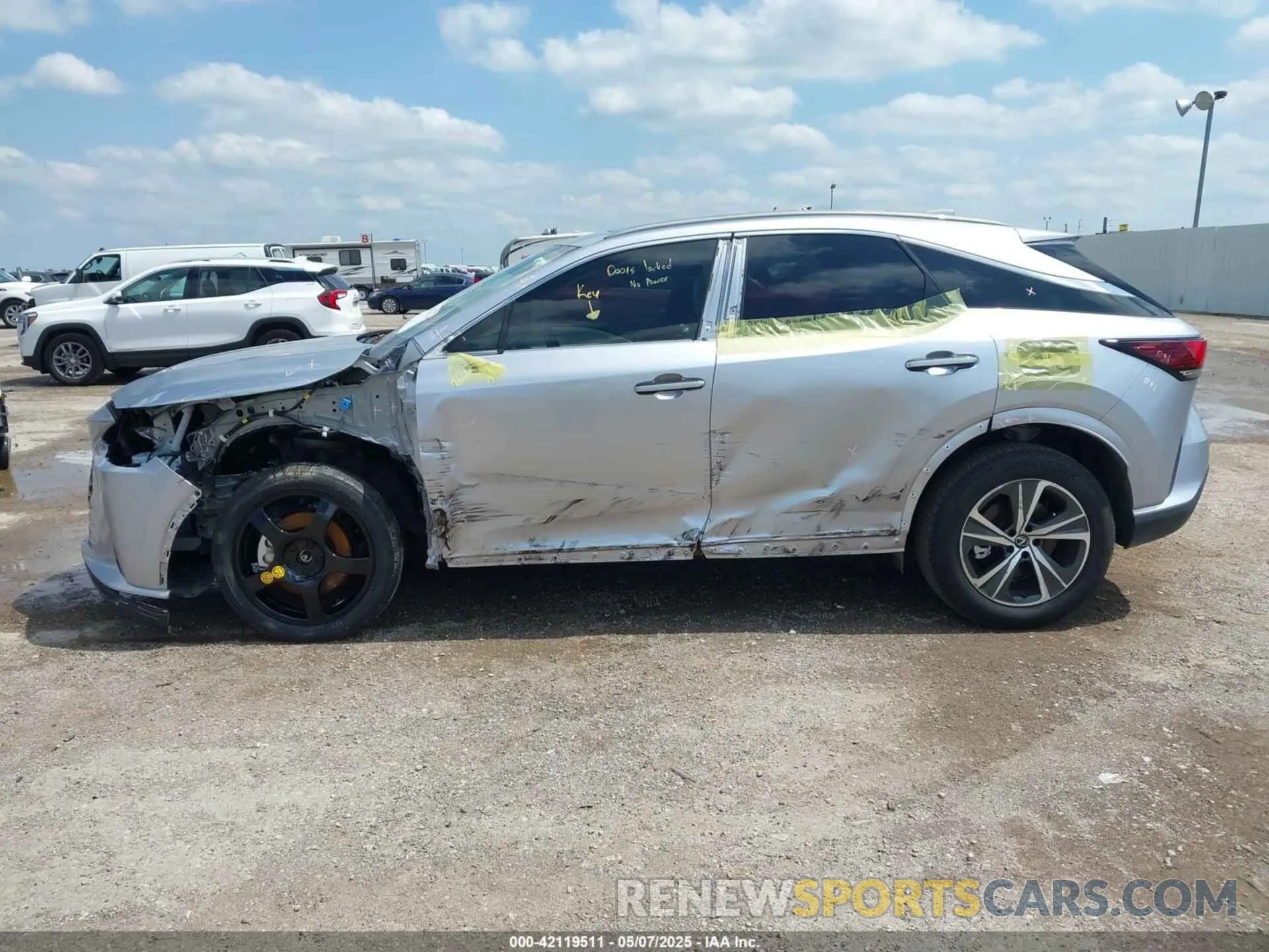 6 Photograph of a damaged car JTJCHMAA8P2000246 LEXUS RX 350 2023