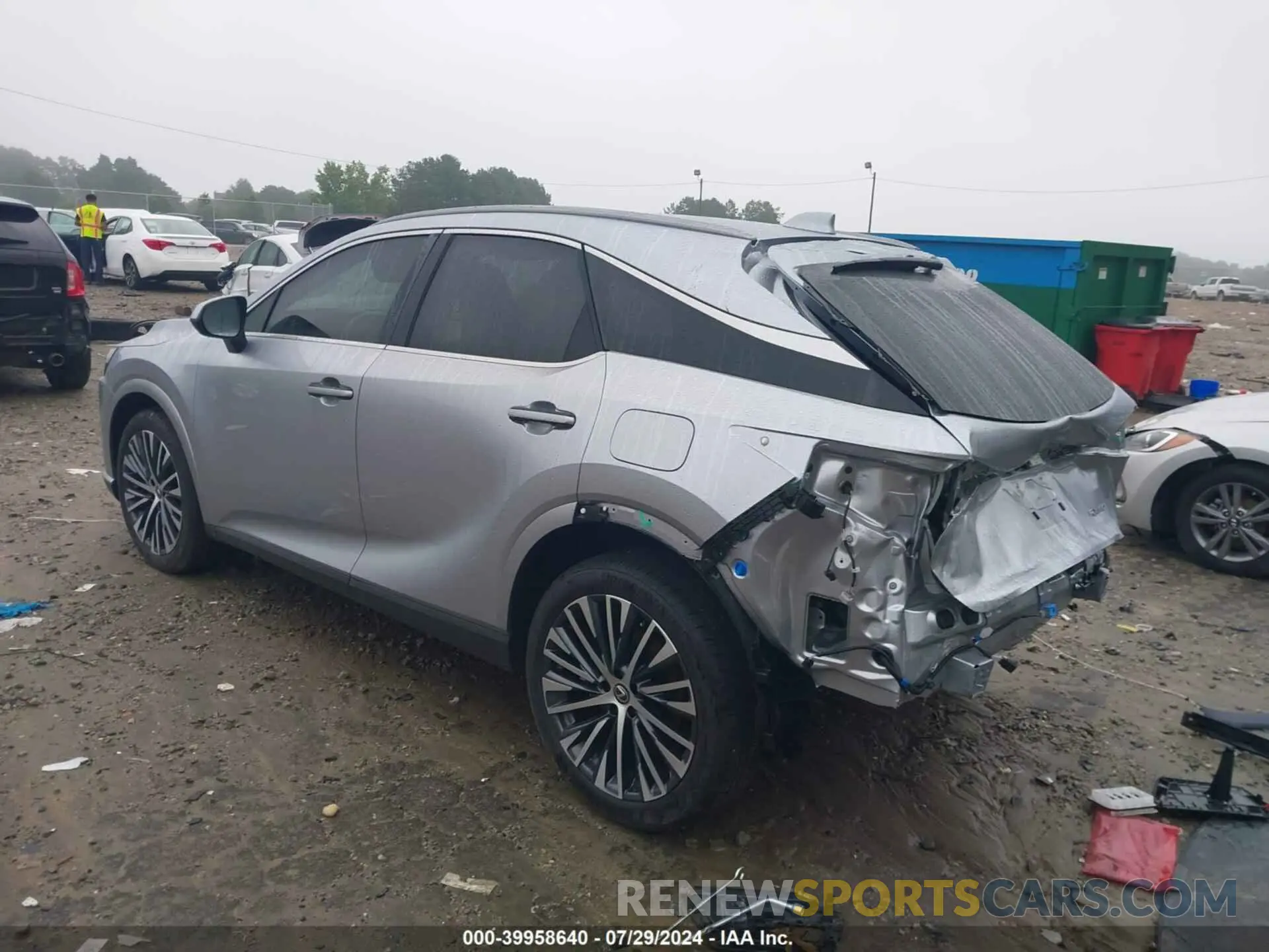 3 Photograph of a damaged car JTJCHMAAXP2005576 LEXUS RX 350 2023