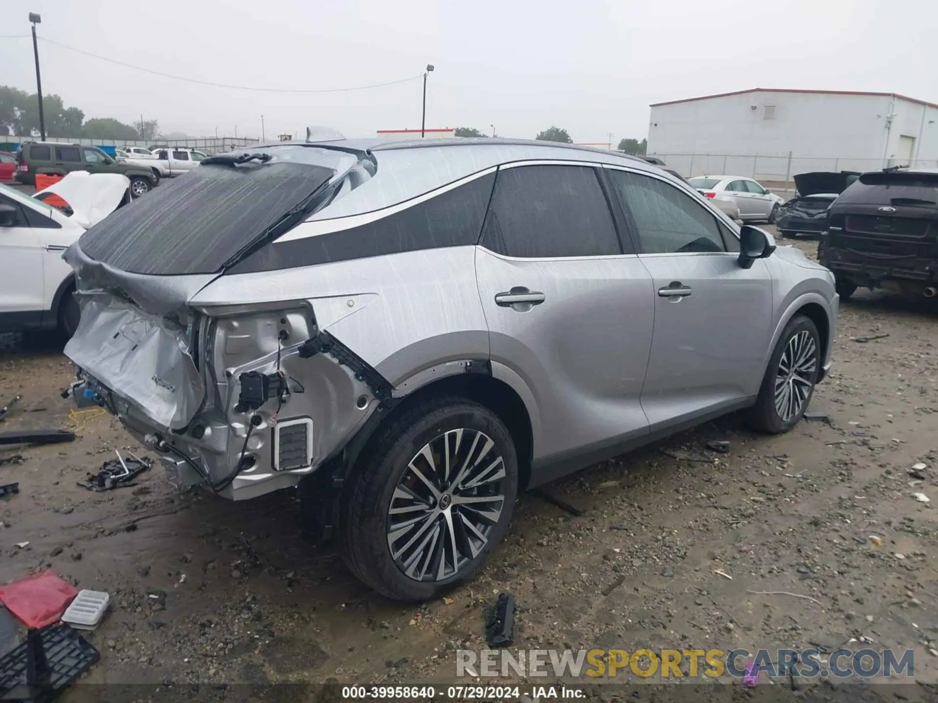4 Photograph of a damaged car JTJCHMAAXP2005576 LEXUS RX 350 2023