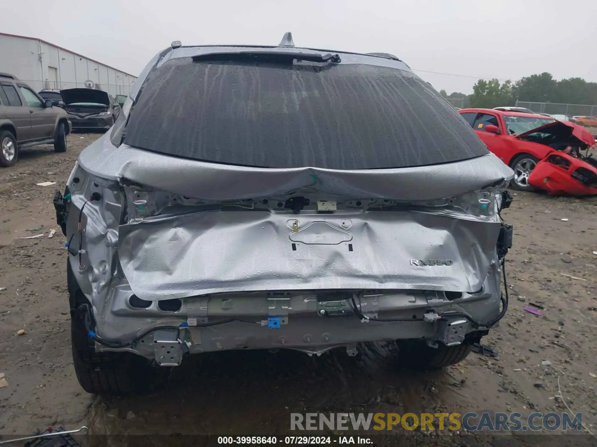 6 Photograph of a damaged car JTJCHMAAXP2005576 LEXUS RX 350 2023