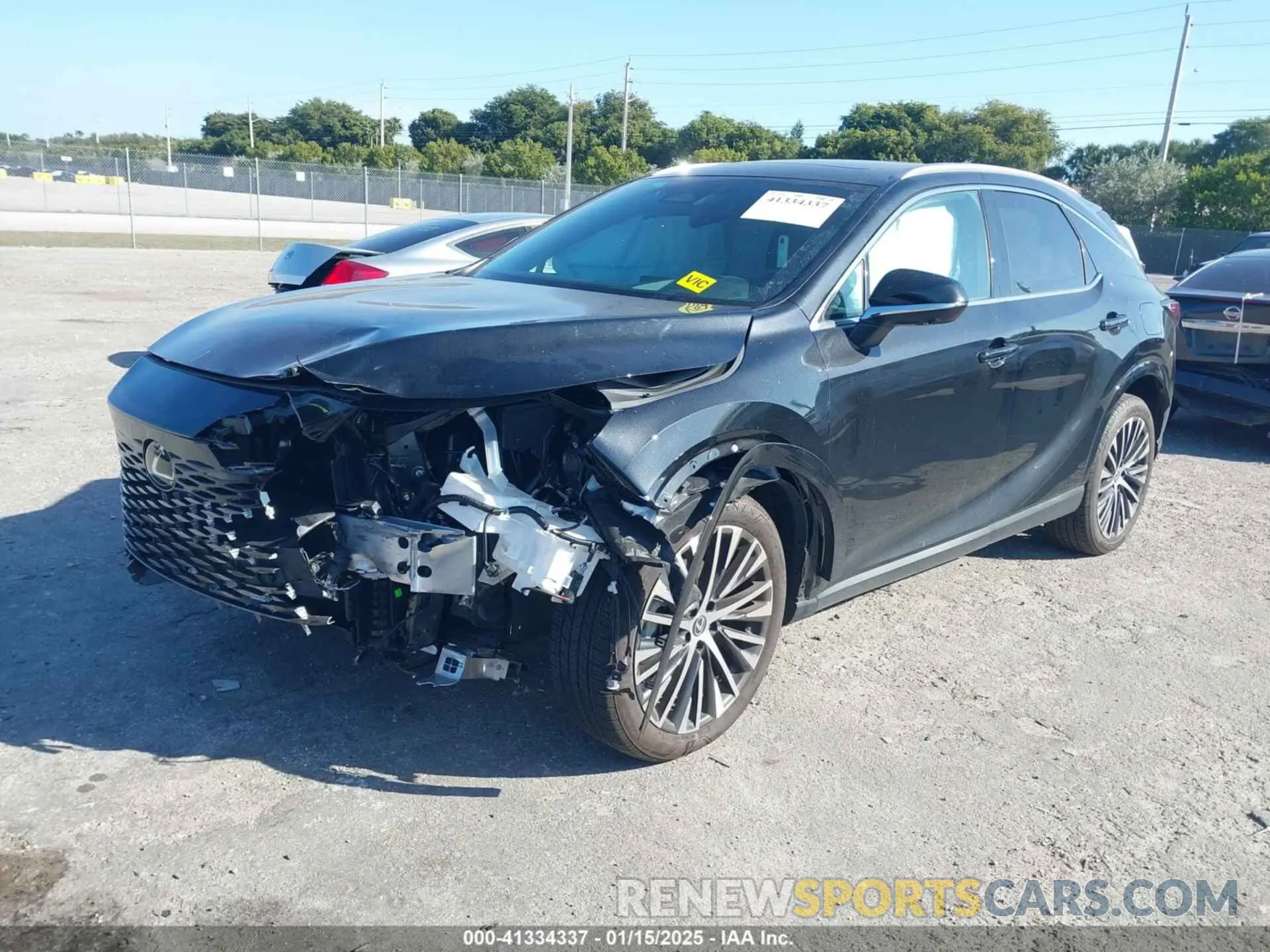 2 Photograph of a damaged car 2T2BAMBA0RC041990 LEXUS RX 350 2024