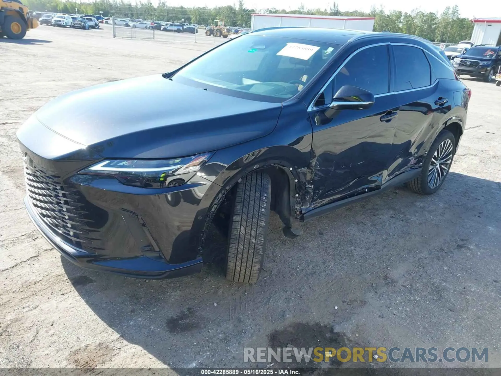 2 Photograph of a damaged car 2T2BAMBA1RC040122 LEXUS RX 350 2024