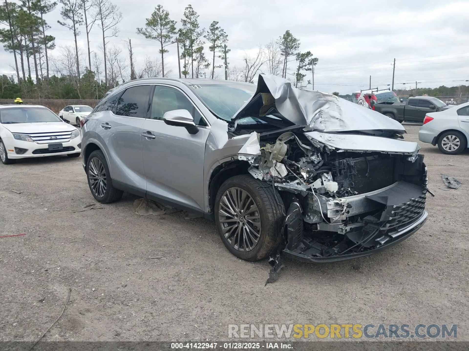 1 Photograph of a damaged car 2T2BAMBA2RC032577 LEXUS RX 350 2024