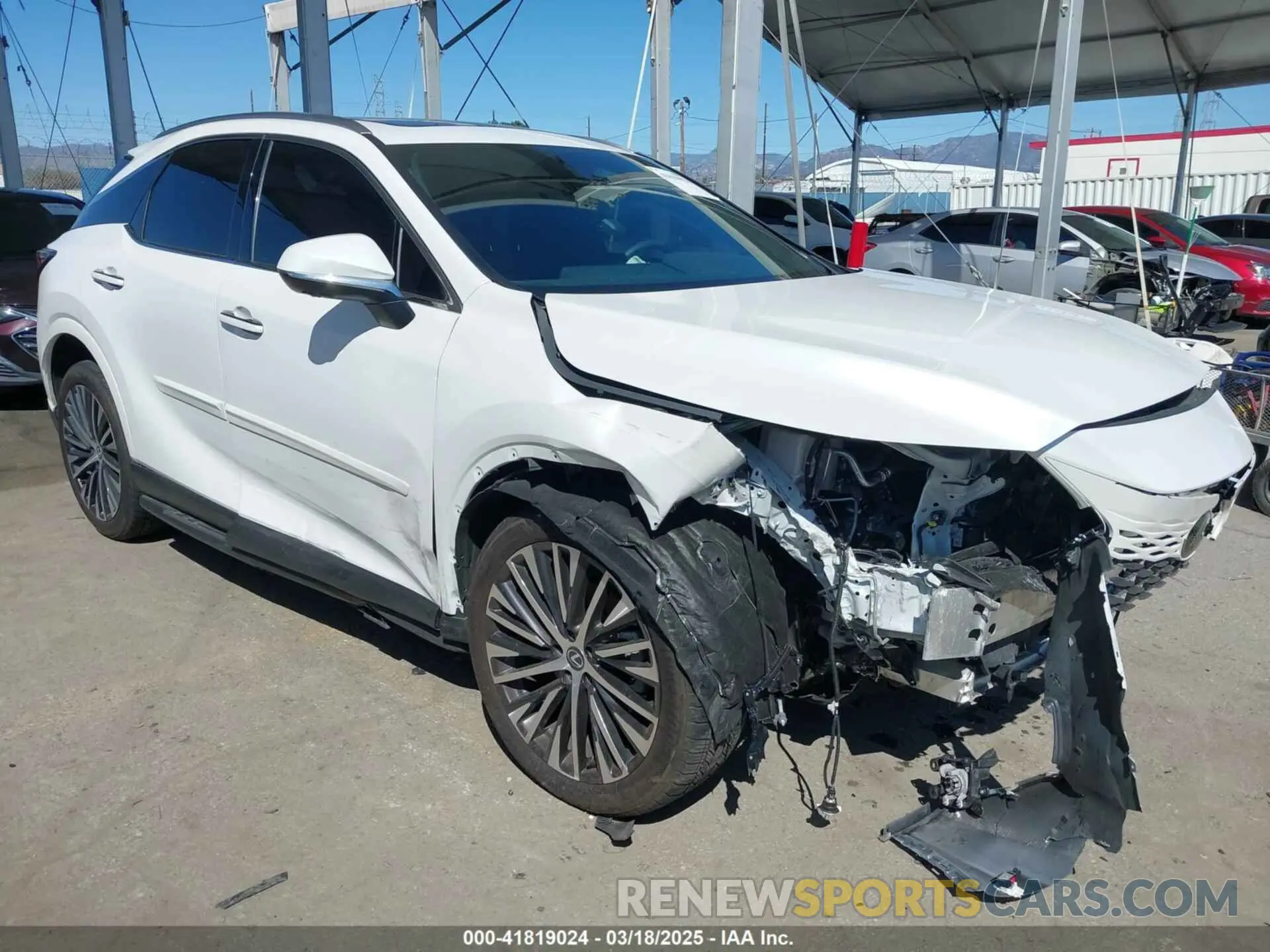 1 Photograph of a damaged car 2T2BAMBA3RC022849 LEXUS RX 350 2024