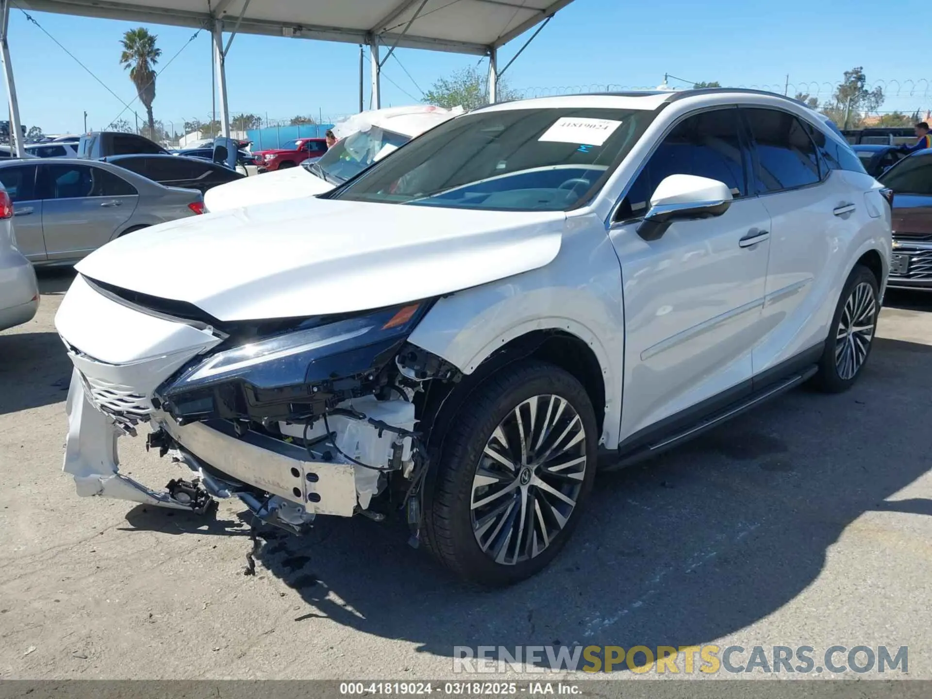 2 Photograph of a damaged car 2T2BAMBA3RC022849 LEXUS RX 350 2024