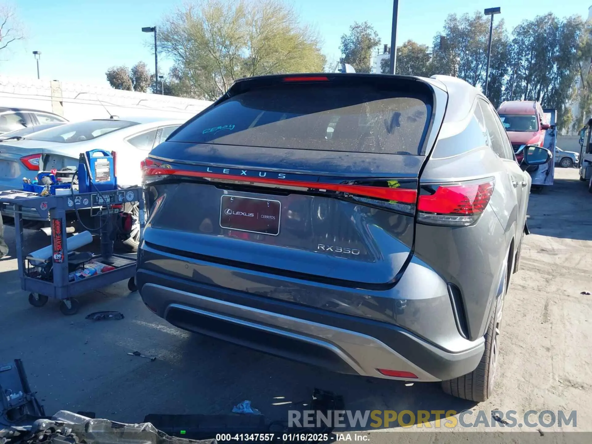 17 Photograph of a damaged car 2T2BAMBA3RC028022 LEXUS RX 350 2024