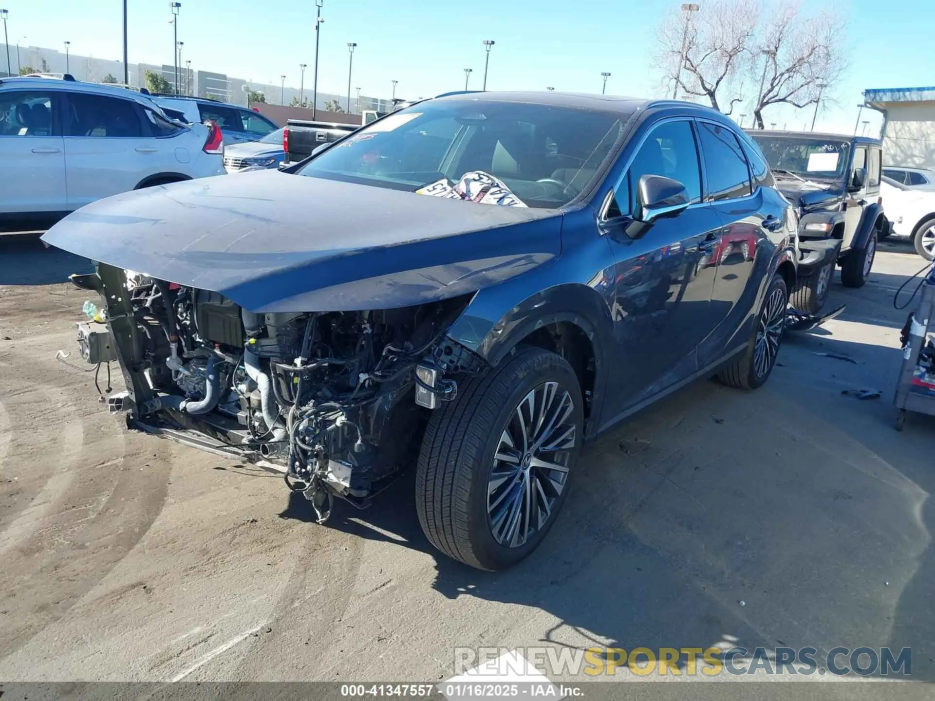 2 Photograph of a damaged car 2T2BAMBA3RC028022 LEXUS RX 350 2024