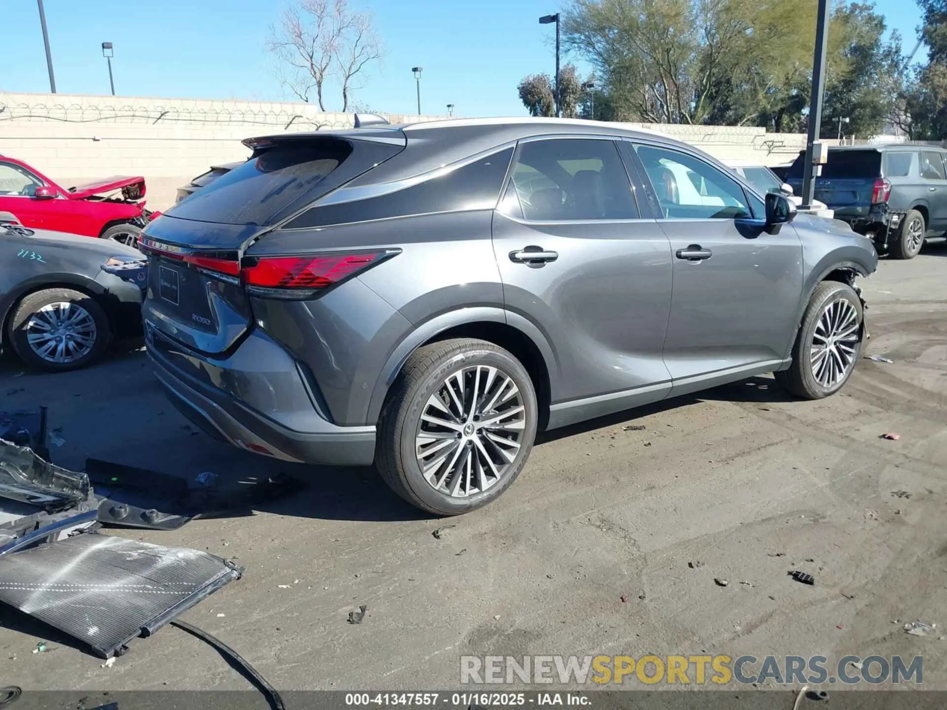4 Photograph of a damaged car 2T2BAMBA3RC028022 LEXUS RX 350 2024
