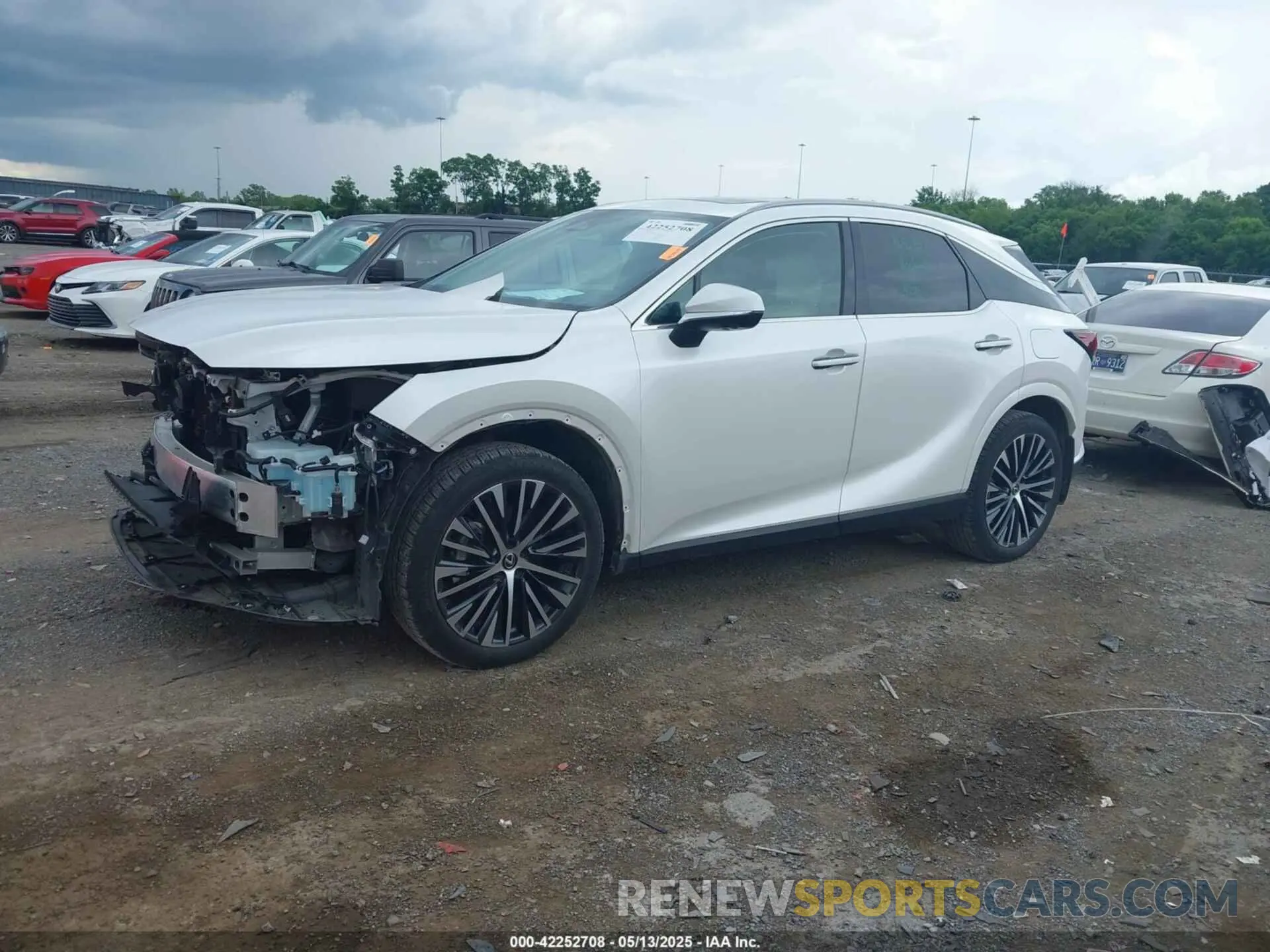 2 Photograph of a damaged car 2T2BAMBA4RC028661 LEXUS RX 350 2024