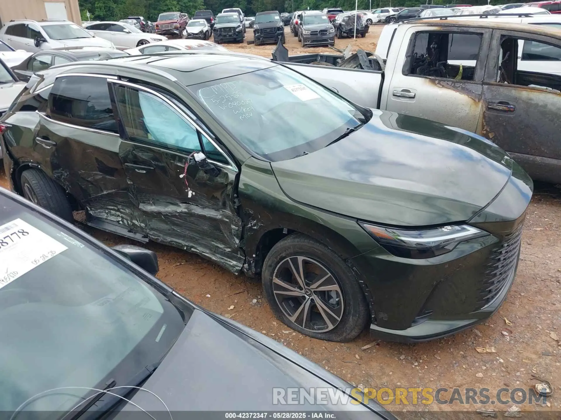 1 Photograph of a damaged car 2T2BAMBA7RC040027 LEXUS RX 350 2024
