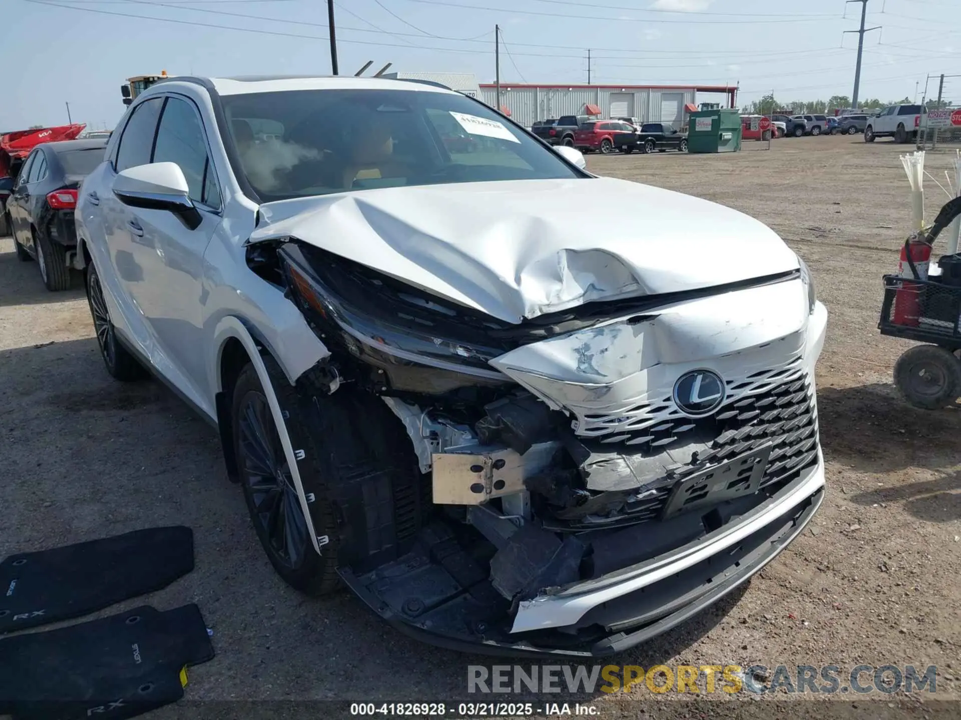 1 Photograph of a damaged car 2T2BAMBA8RC050498 LEXUS RX 350 2024